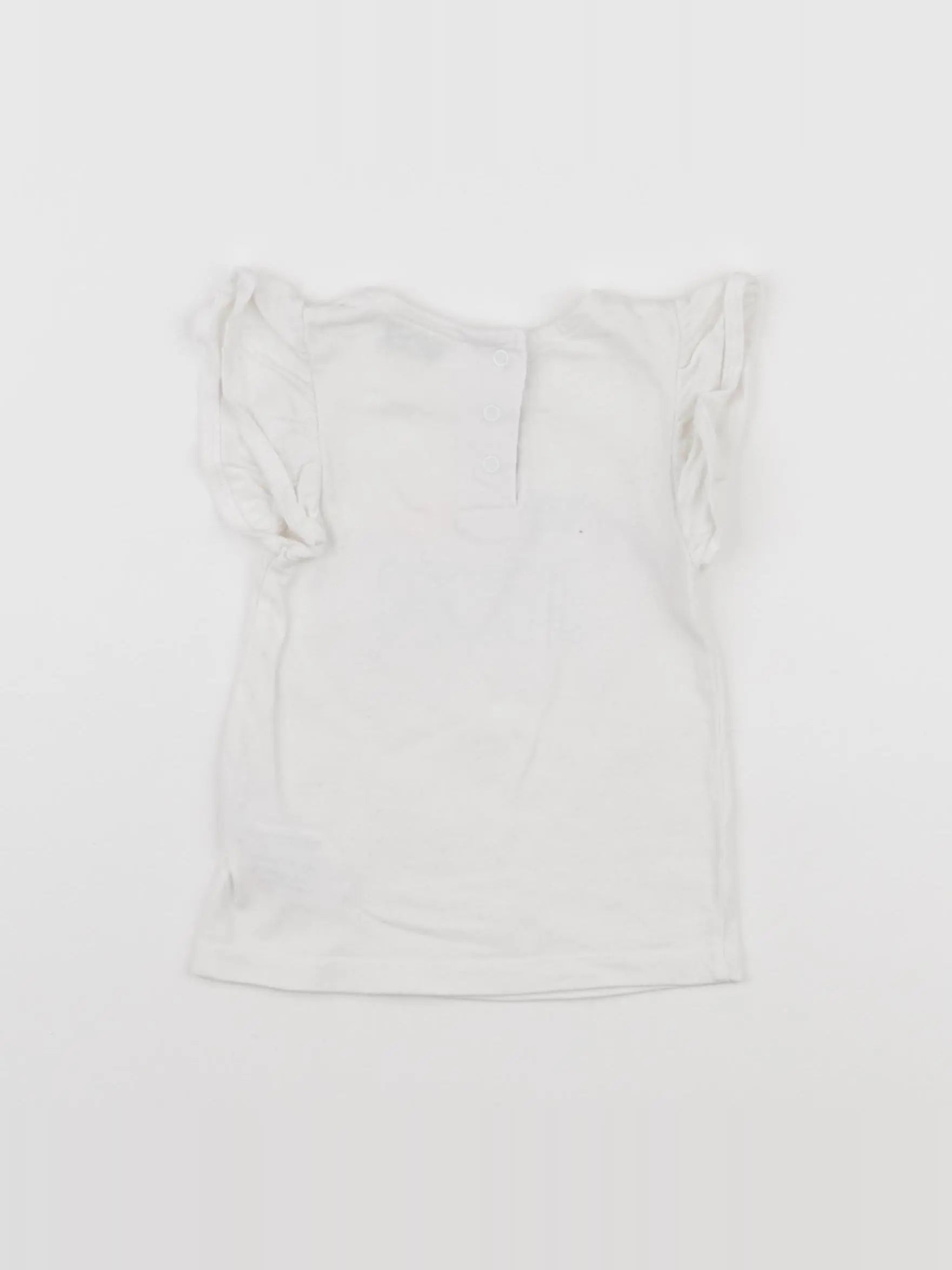 Tape à l'oeil - tee-shirt blanc - 3 mois