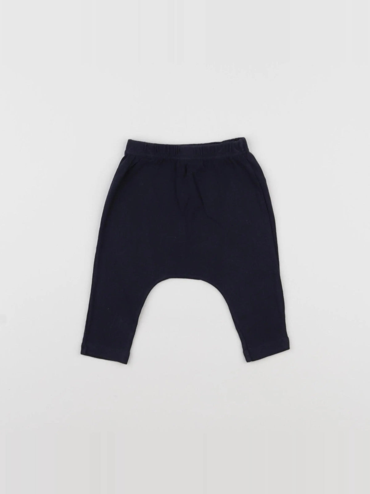 Petit Bateau - sarouel bleu - 6 mois