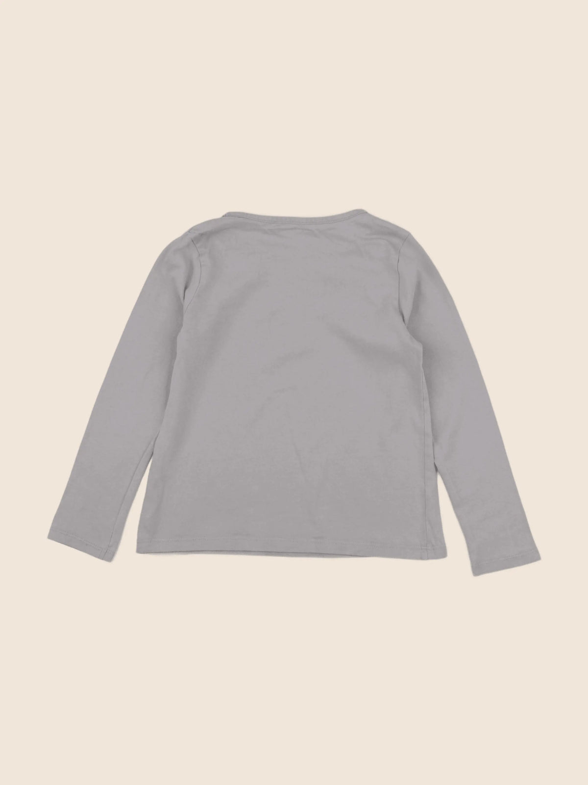 Vertbaudet - tee-shirt gris - 6 ans