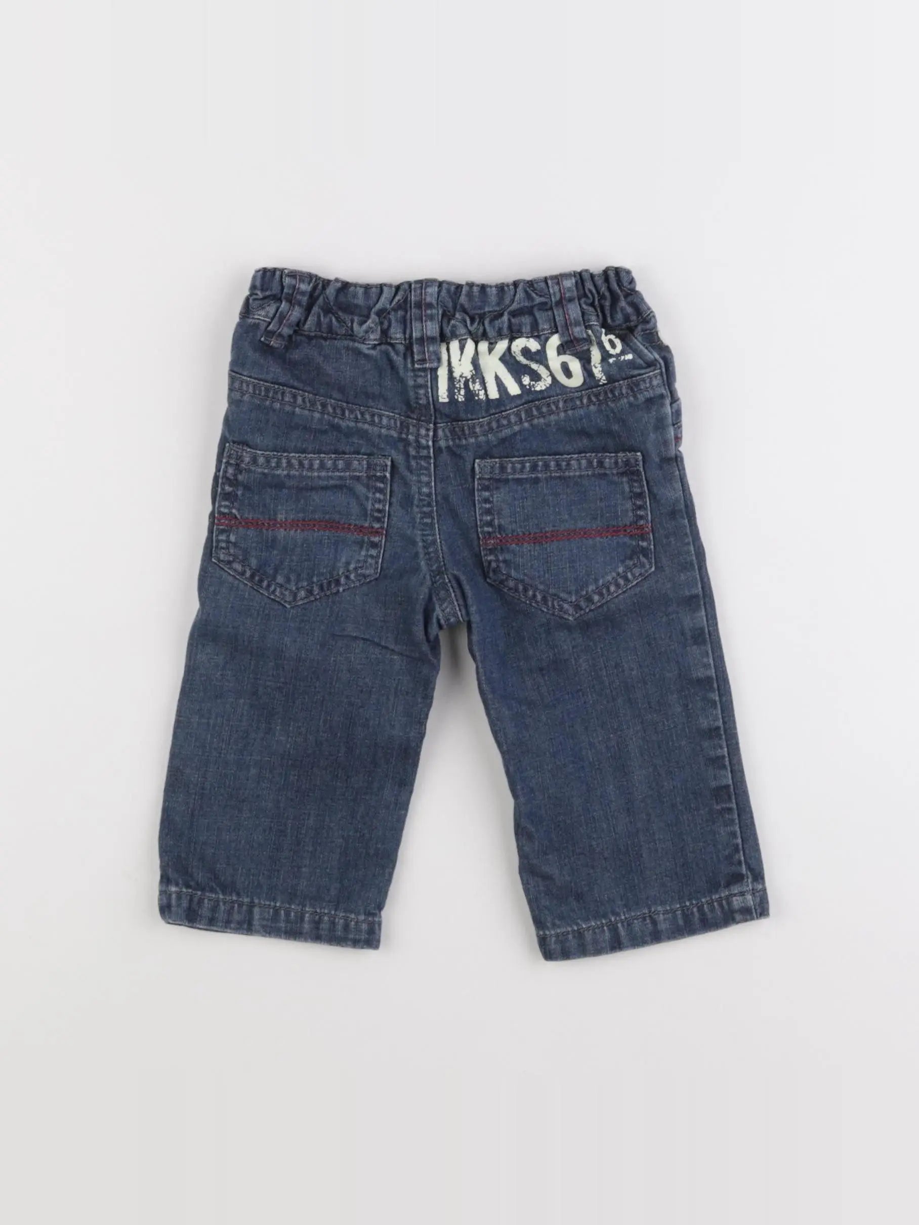 IKKS - jean bleu - 6 mois