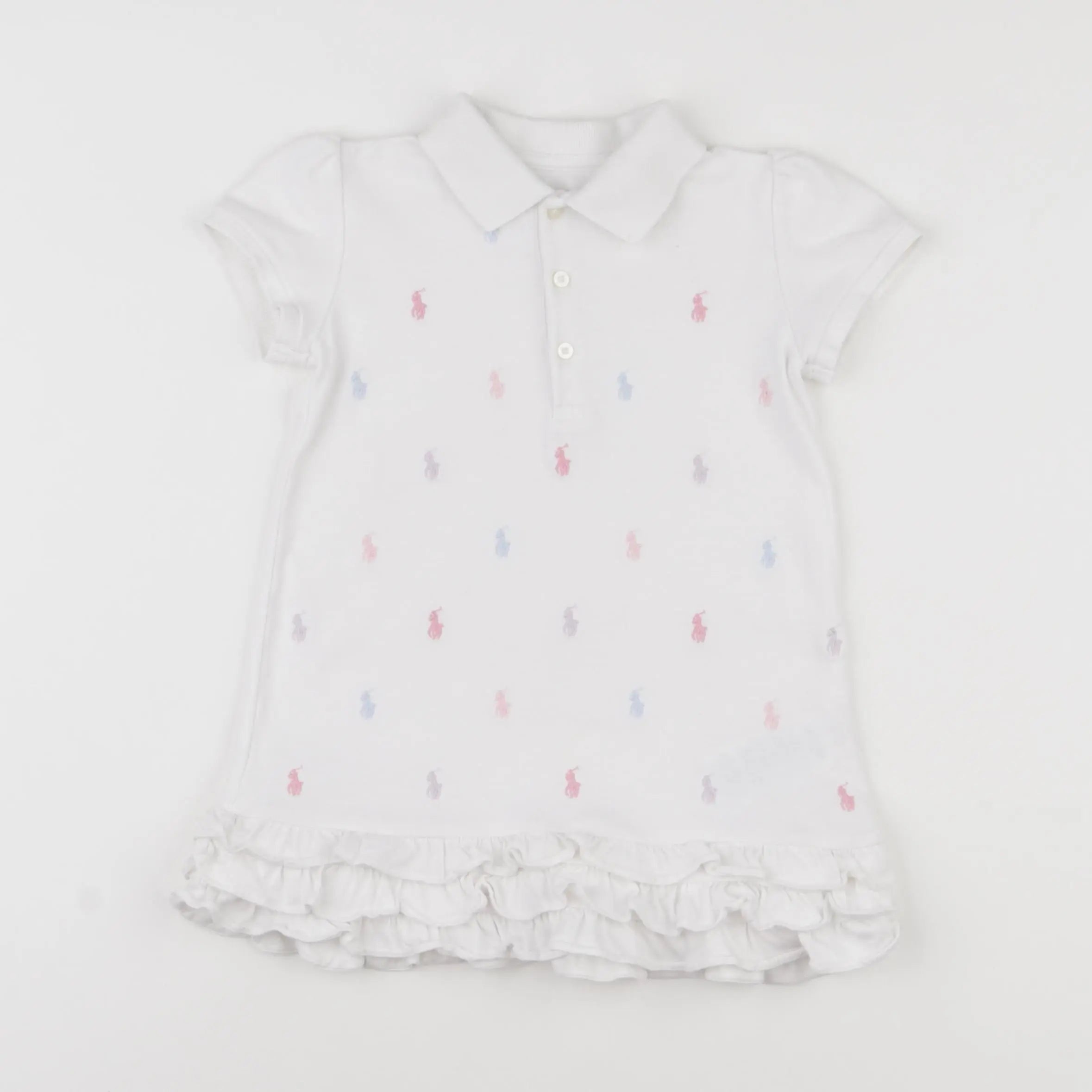 Ralph Lauren - robe blanc - 2 ans