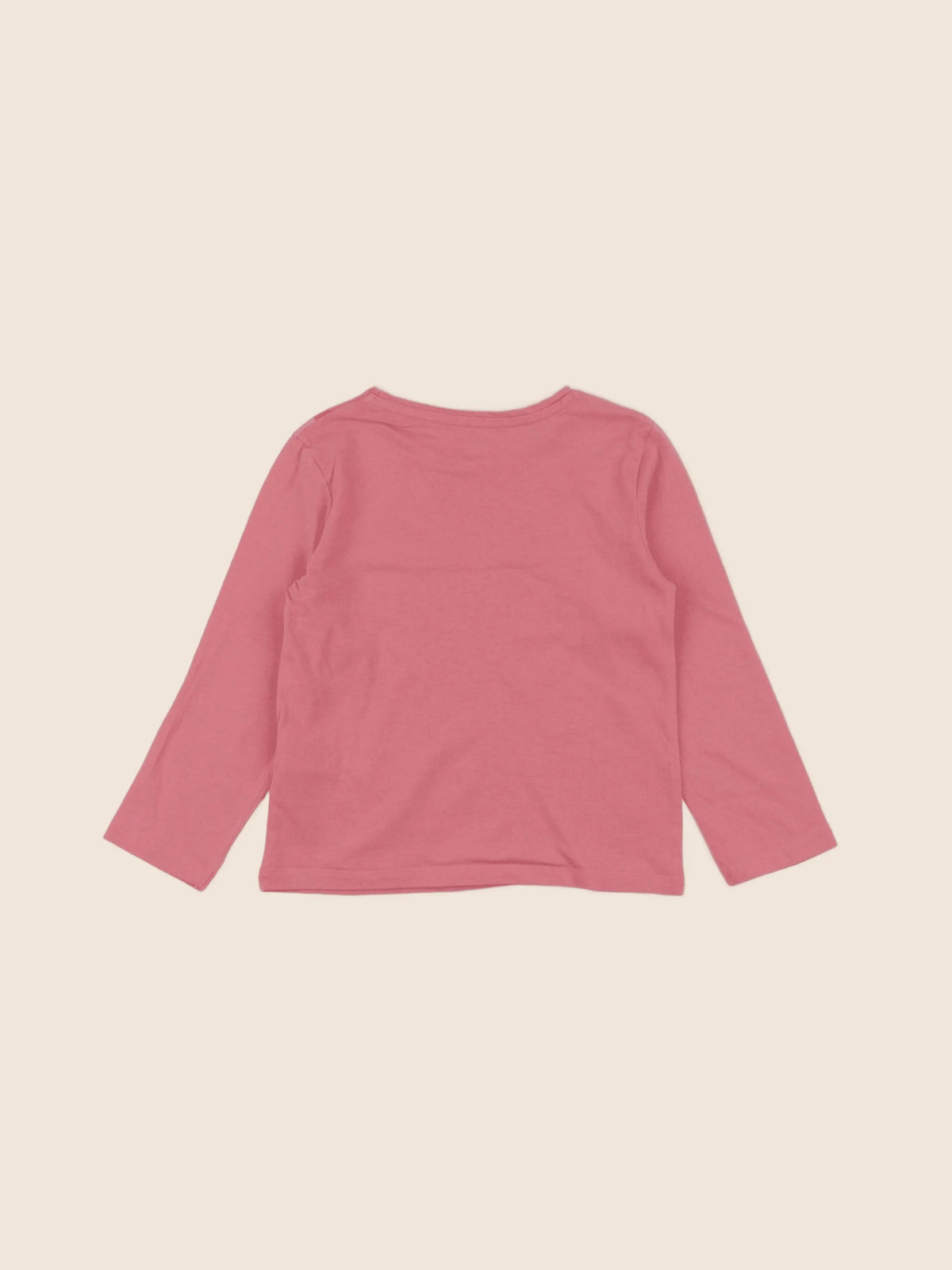 Vertbaudet - tee-shirt rose - 4 ans