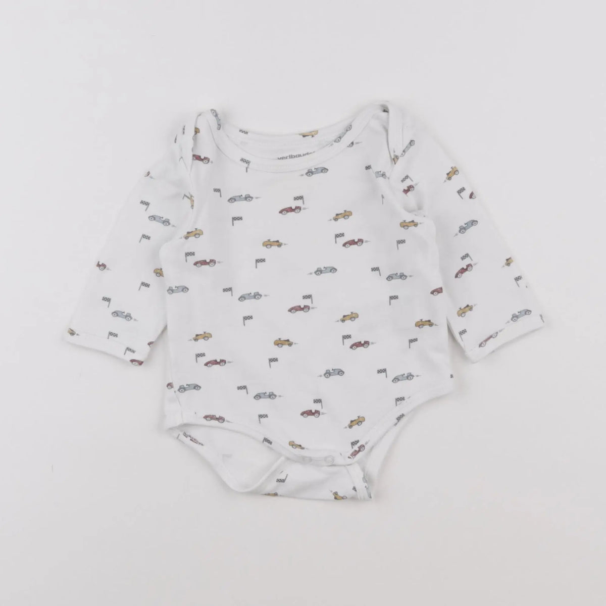 Vertbaudet - body blanc - 6 mois