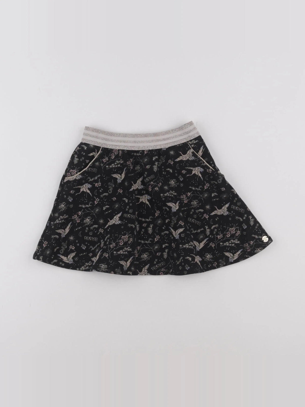 IKKS - jupe noir - 4 ans
