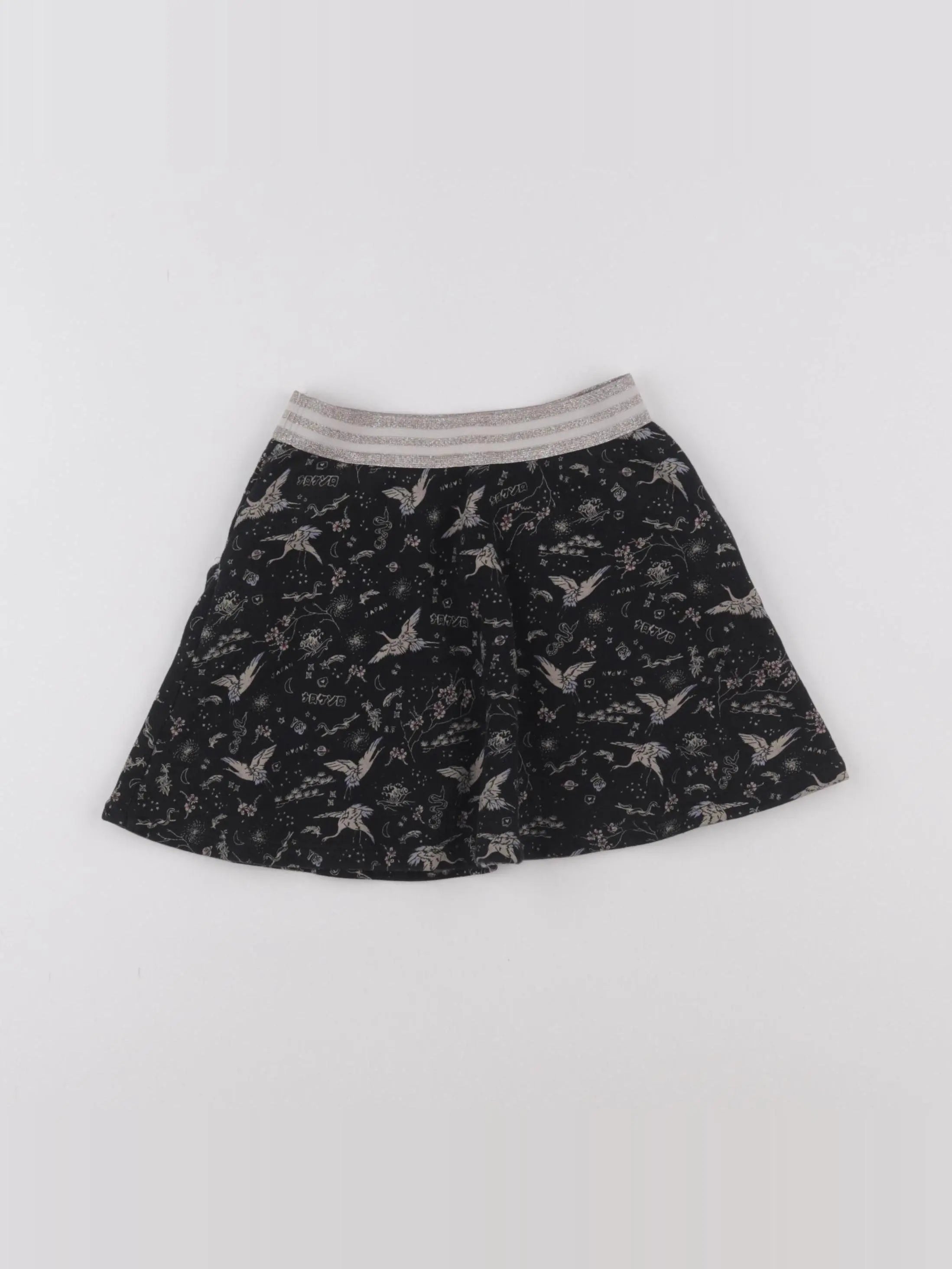 IKKS - jupe noir - 4 ans