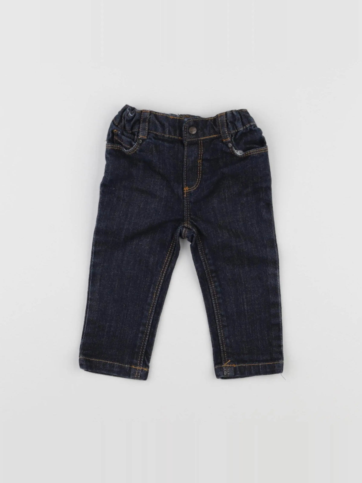 Petit Bateau - jean bleu - 6 mois