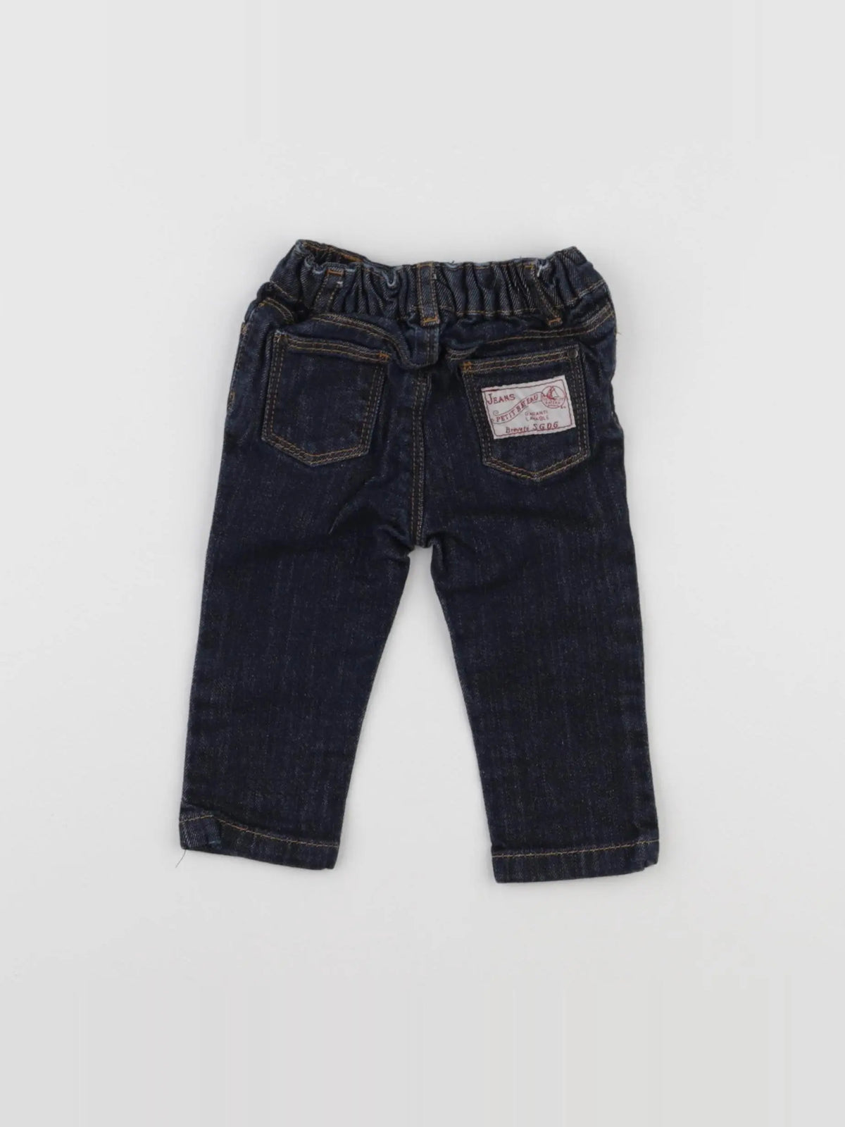 Petit Bateau - jean bleu - 6 mois
