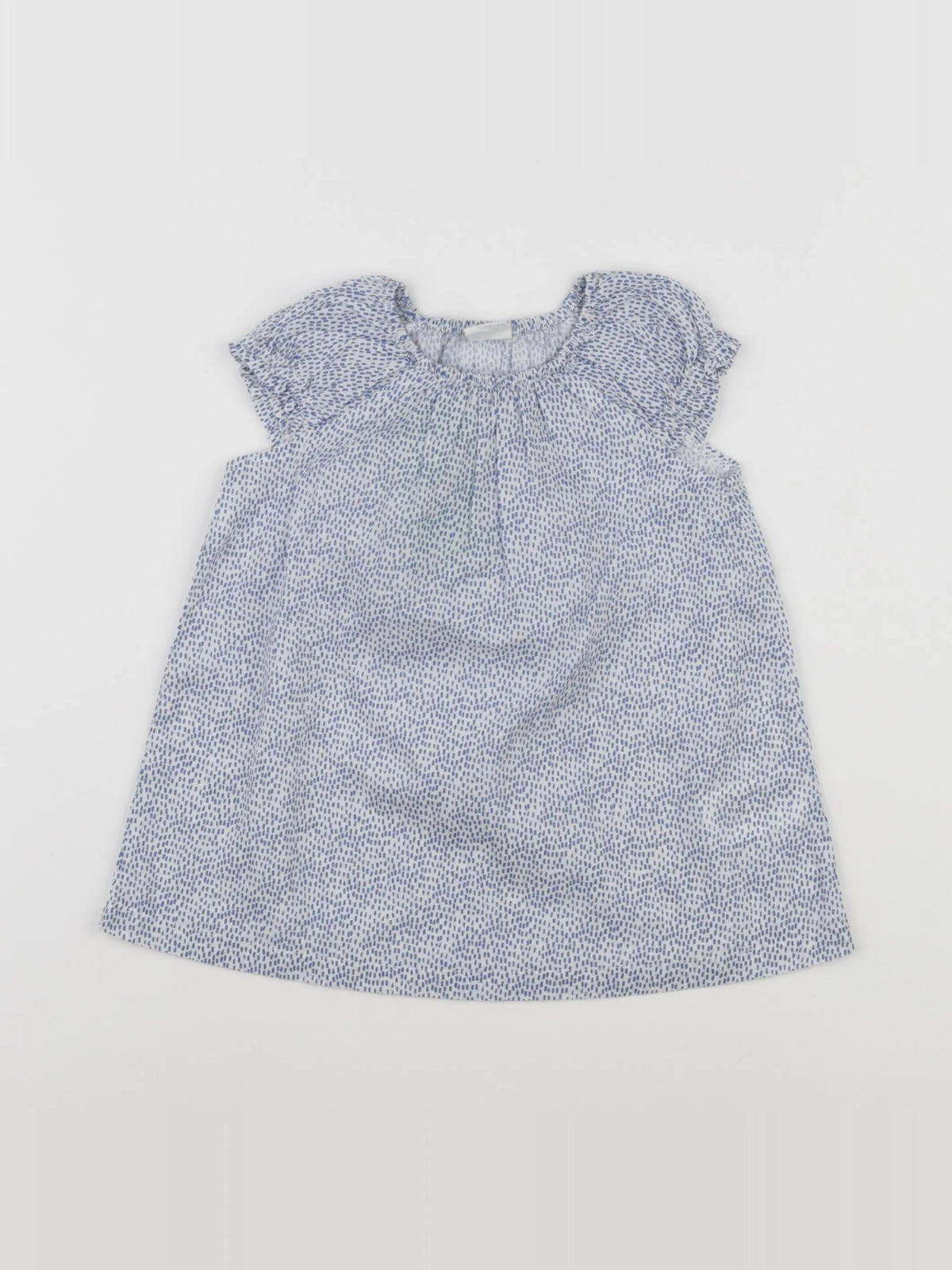 H&M - robe bleu - 3/6 mois