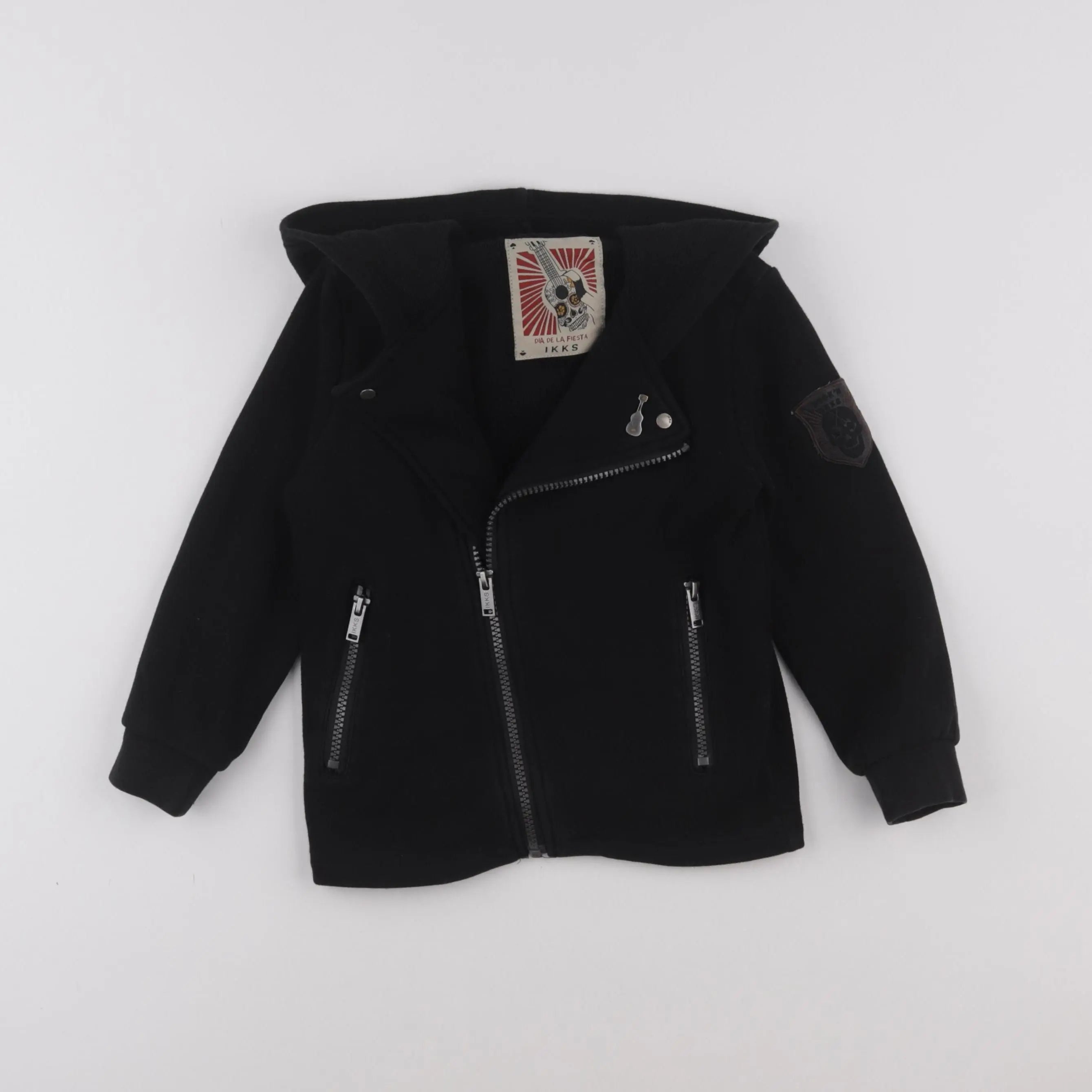 IKKS - veste noir - 4 ans