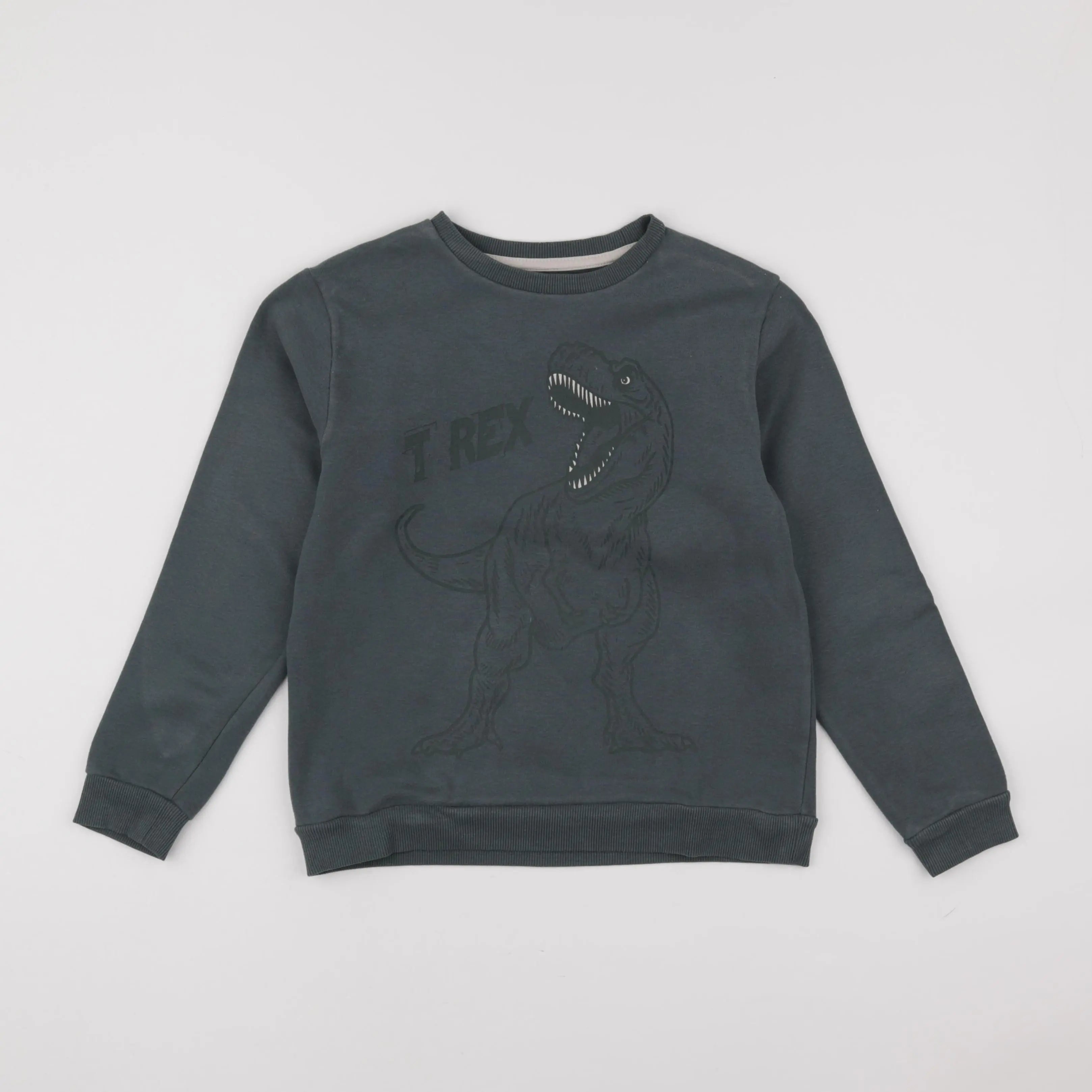 Vertbaudet - sweat vert - 10 ans