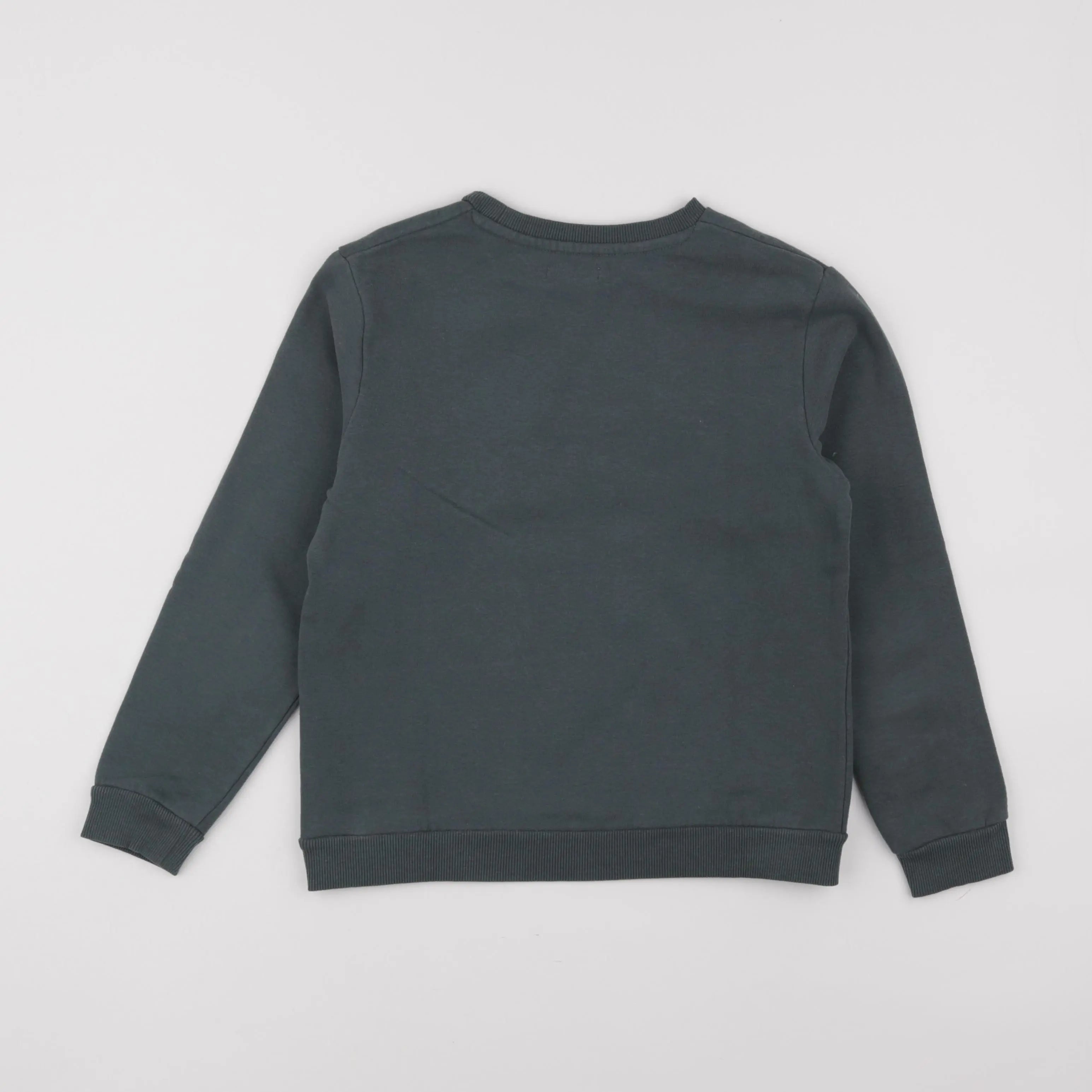 Vertbaudet - sweat vert - 10 ans