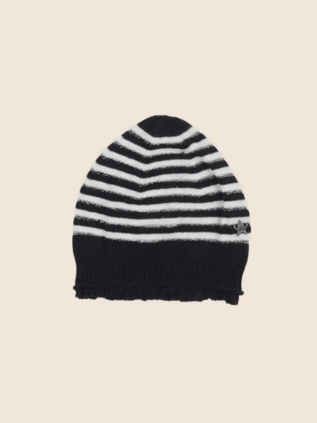 IKKS - bonnet bleu - 6/12 mois