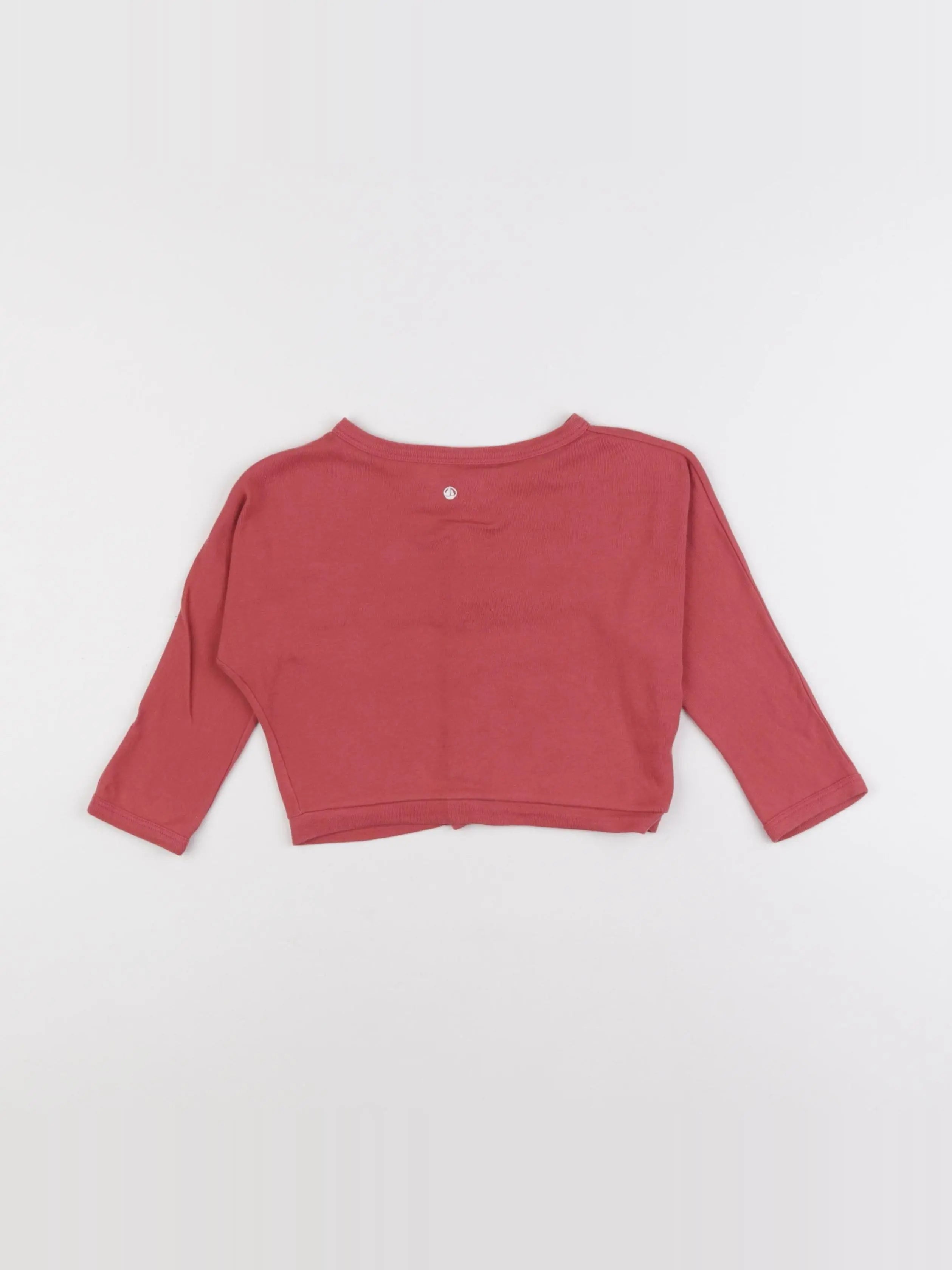 Petit Bateau - sweat rose - 24 mois