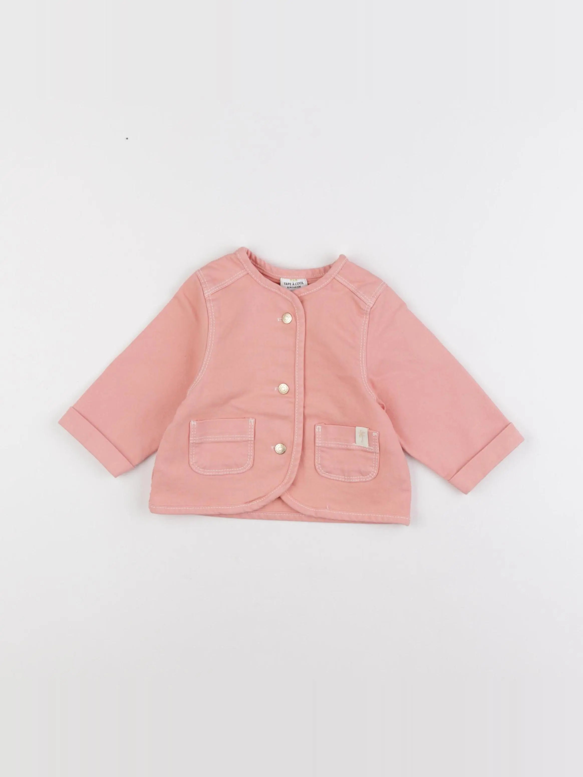 Tape à l'oeil - veste rose - 6 mois