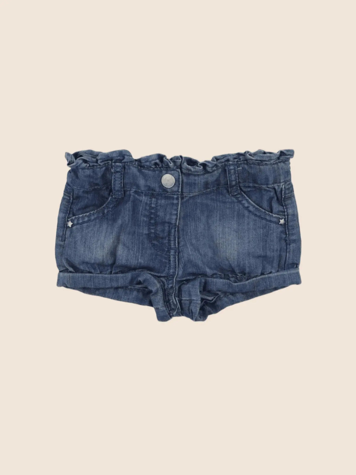 Tape à l'oeil - short bleu - 9 mois