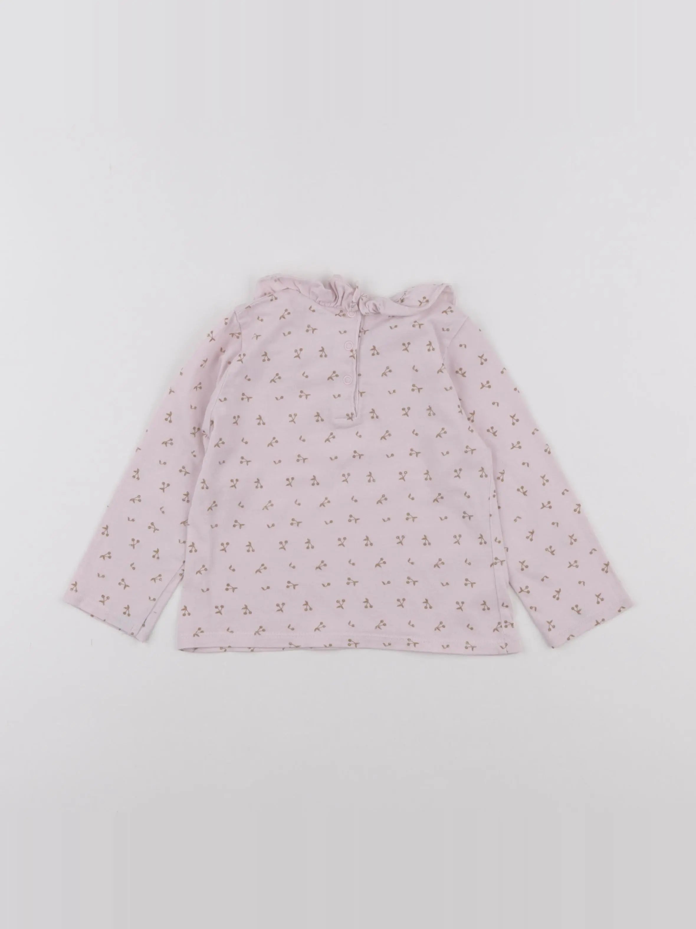 Vertbaudet - tee-shirt rose - 24 mois