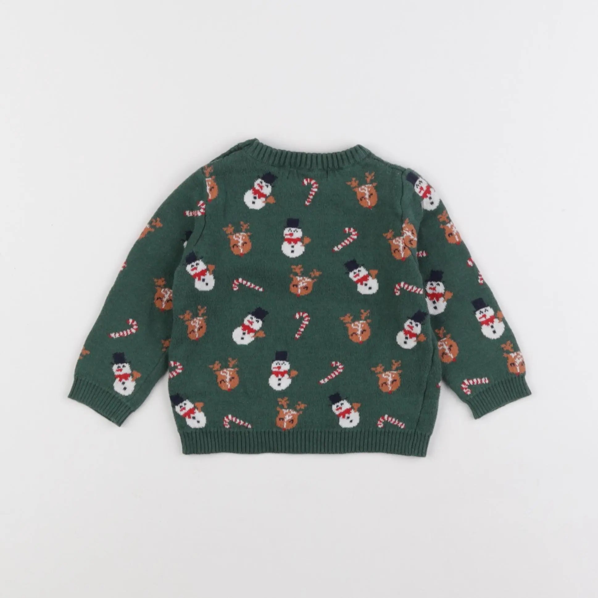 Vertbaudet - pull multicolore - 6 mois