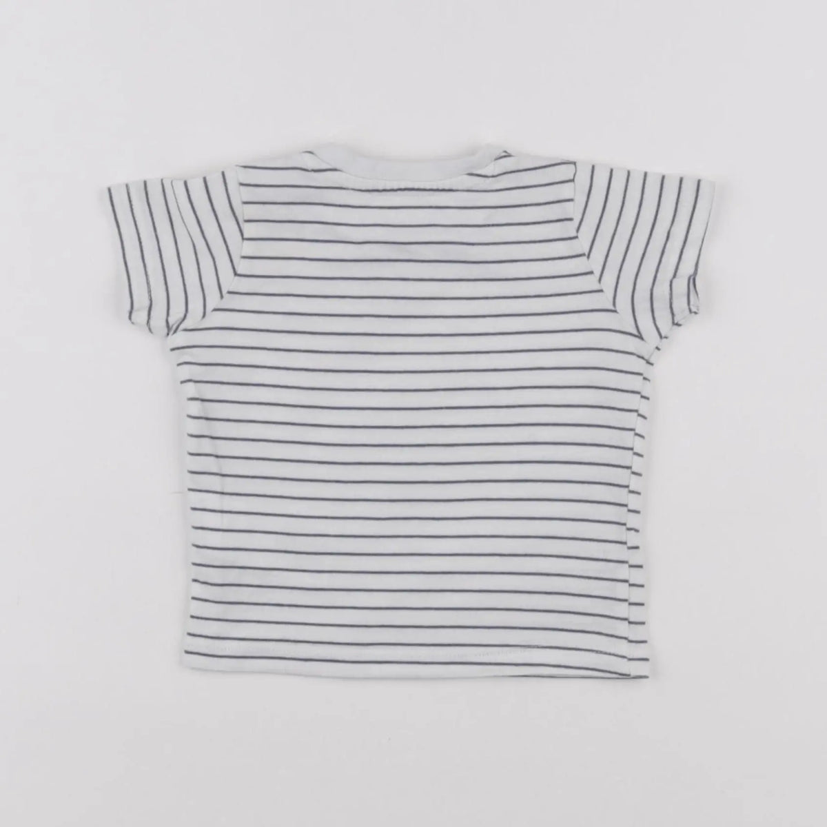 Vertbaudet - tee-shirt bleu - 6 mois