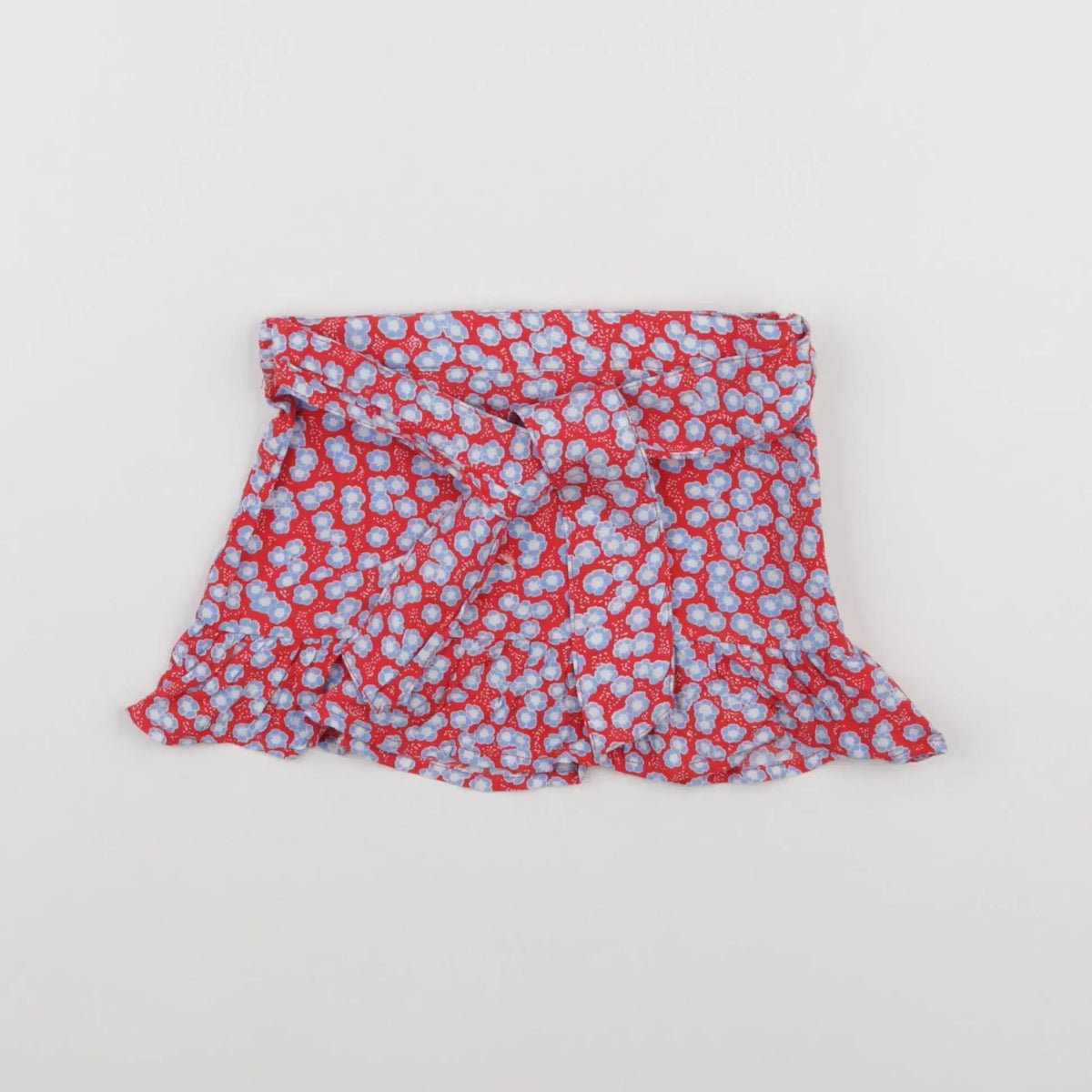 Vertbaudet - jupe bleu, rouge - 2 ans