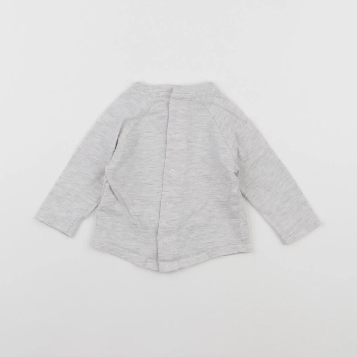 Vertbaudet - tee-shirt gris - 6 mois