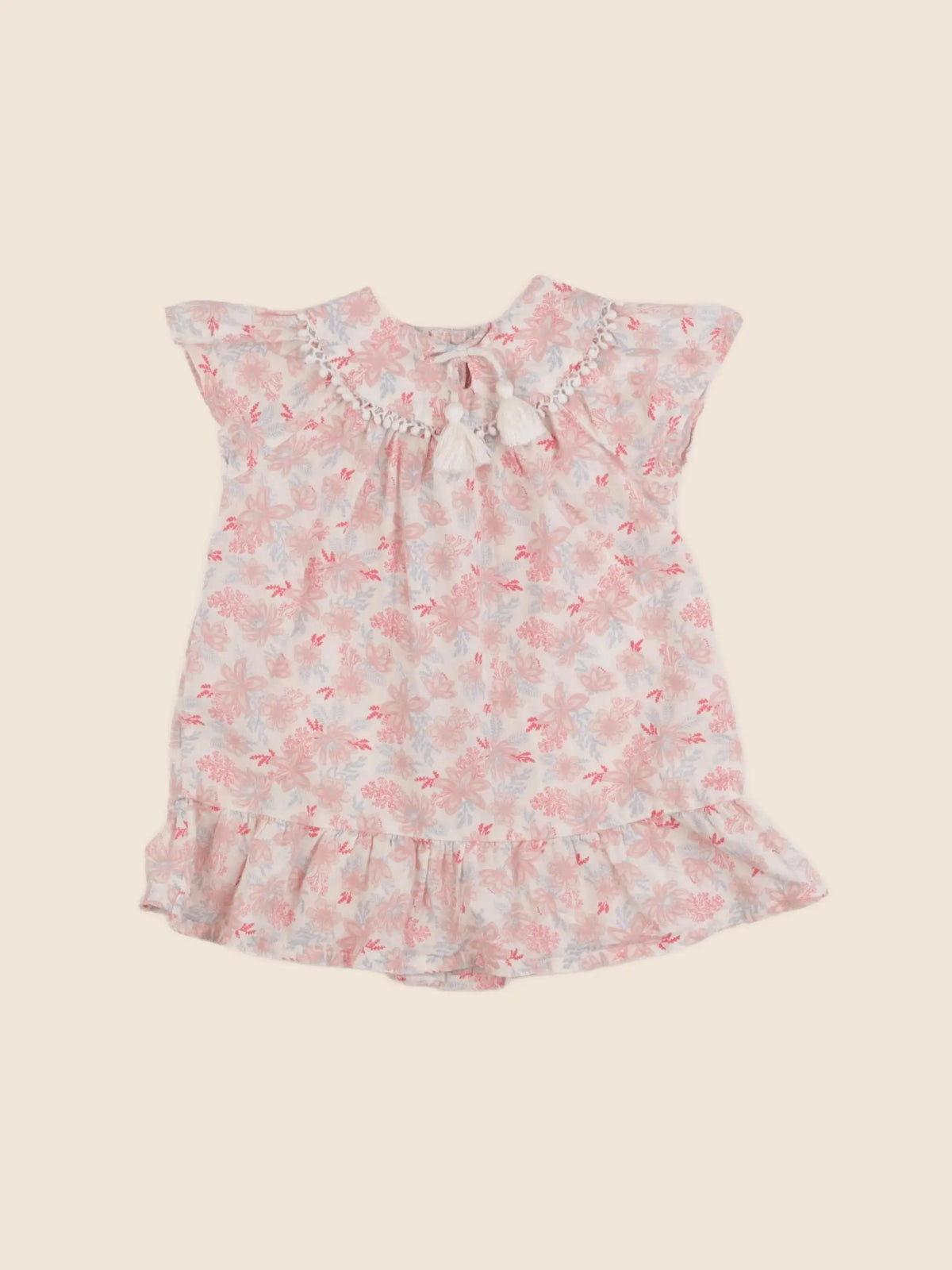 Vertbaudet - robe rose - 12 mois