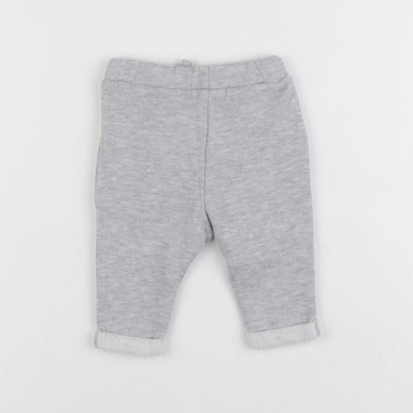 Vertbaudet - jogging argent, gris - 3 mois