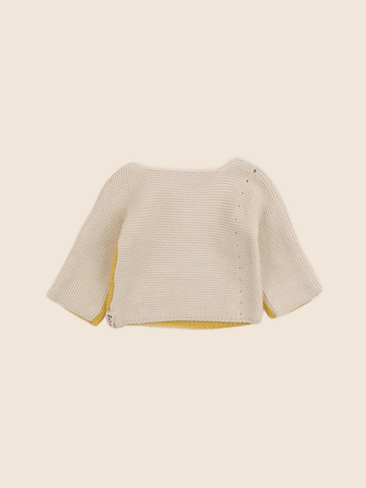 Bayiri  - pull jaune - 3 mois