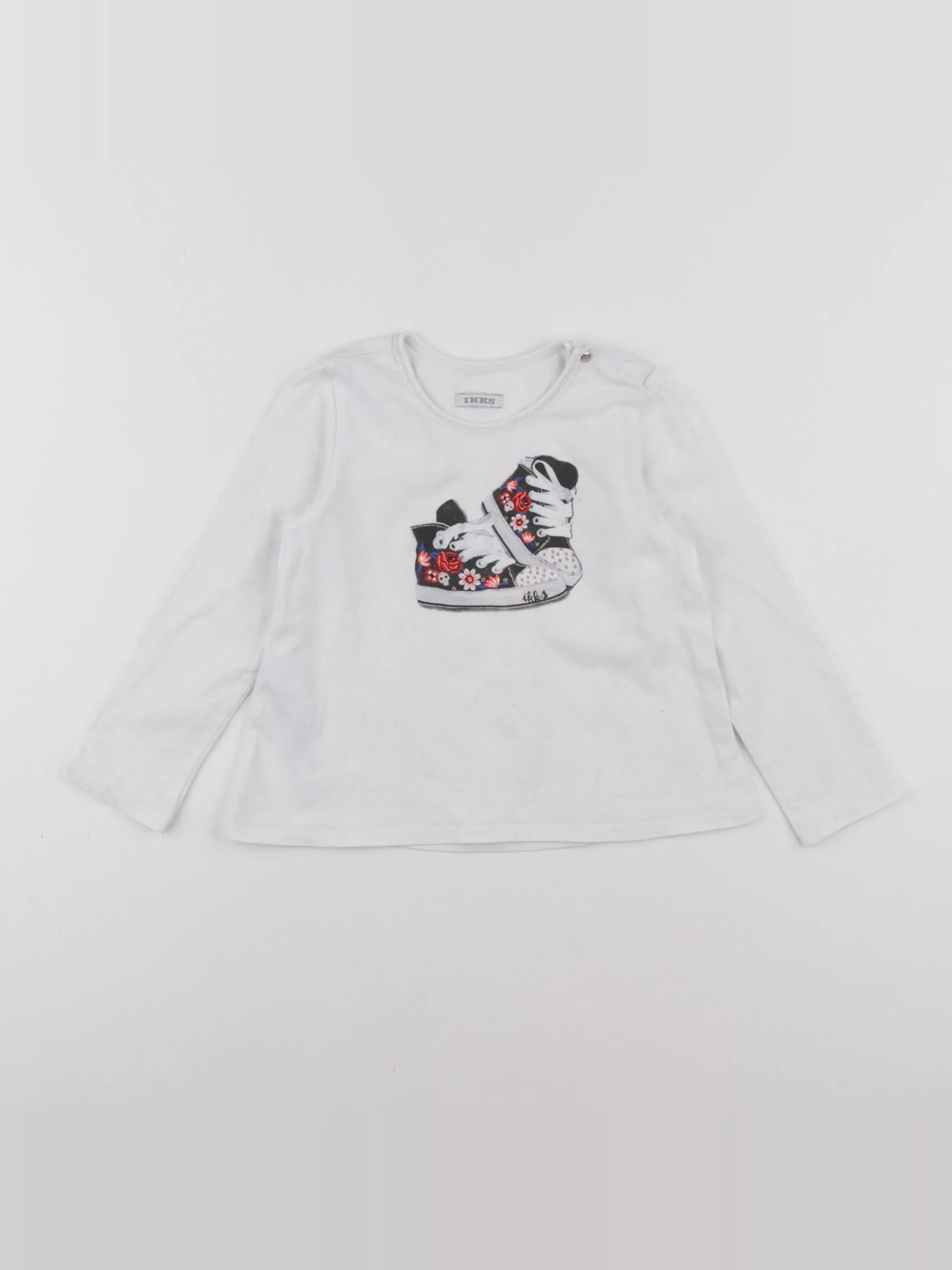 IKKS - tee-shirt blanc - 3 ans