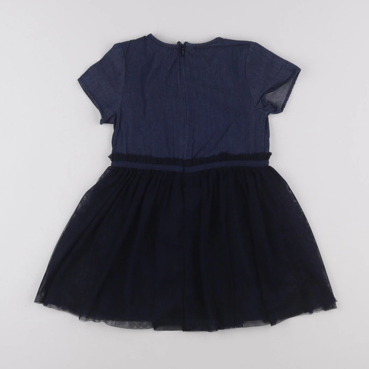 IKKS - robe bleu - 4 ans