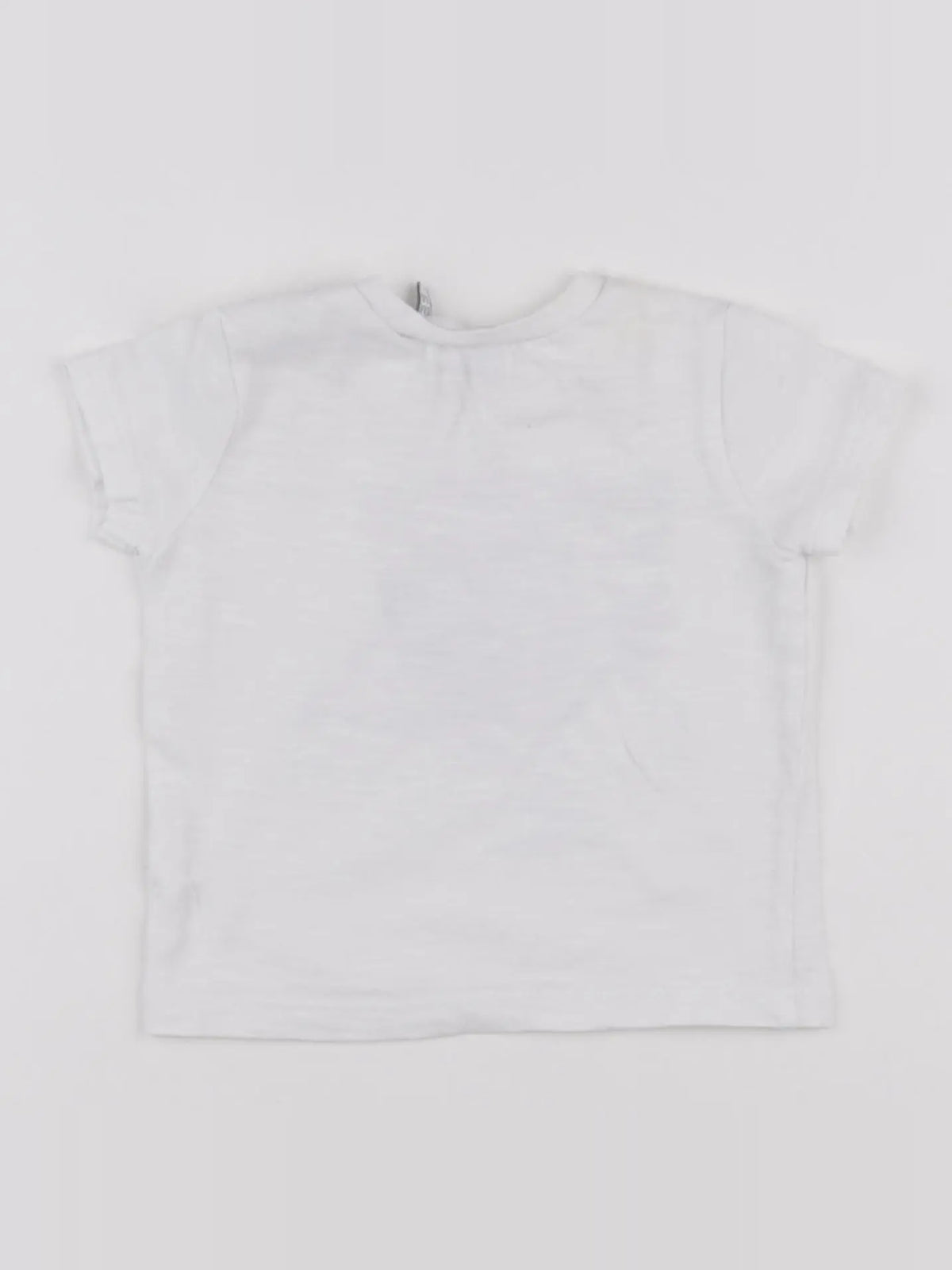 IKKS - tee-shirt blanc, bleu - 6 mois