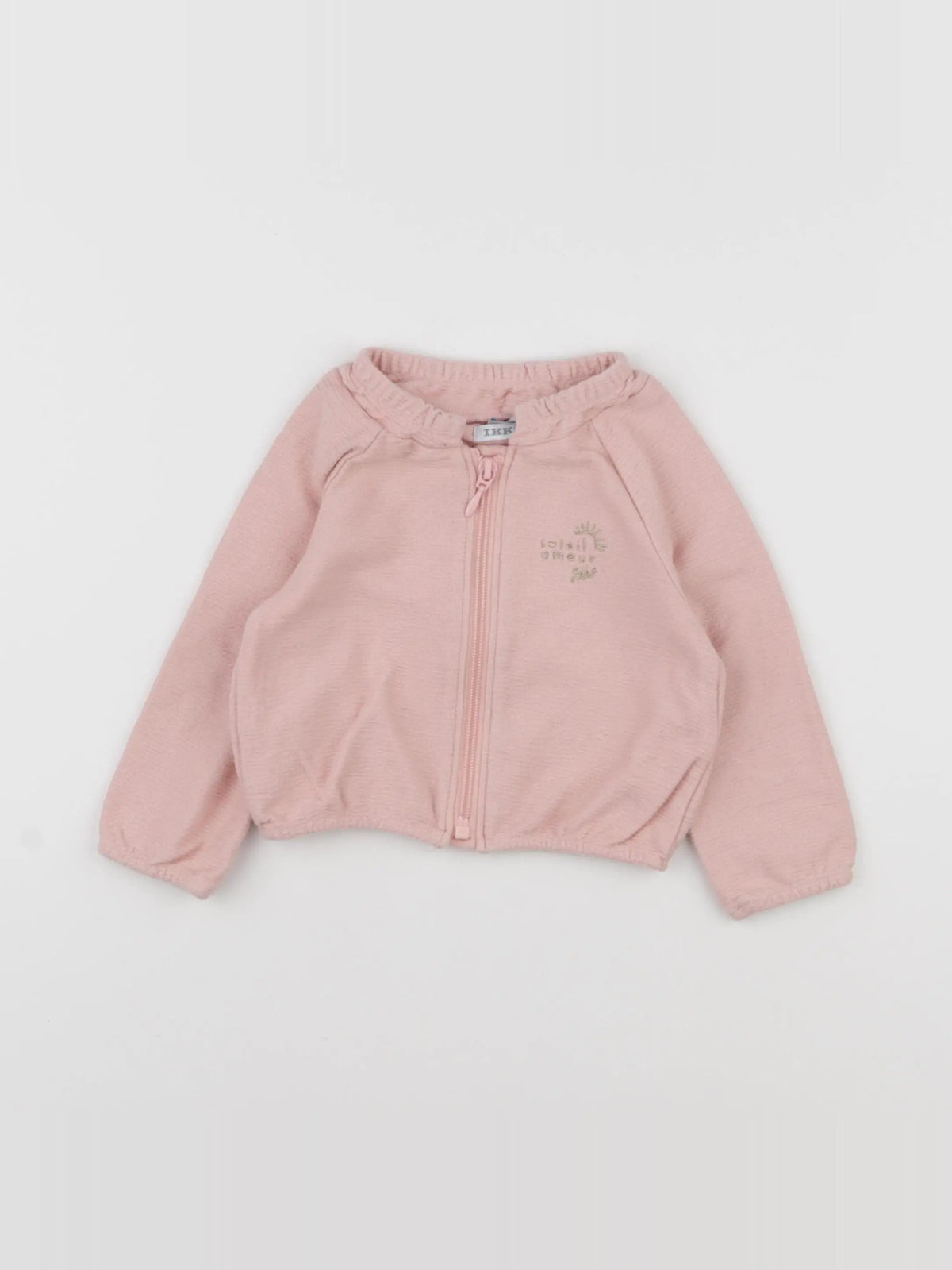 IKKS - sweat rose - 12 mois