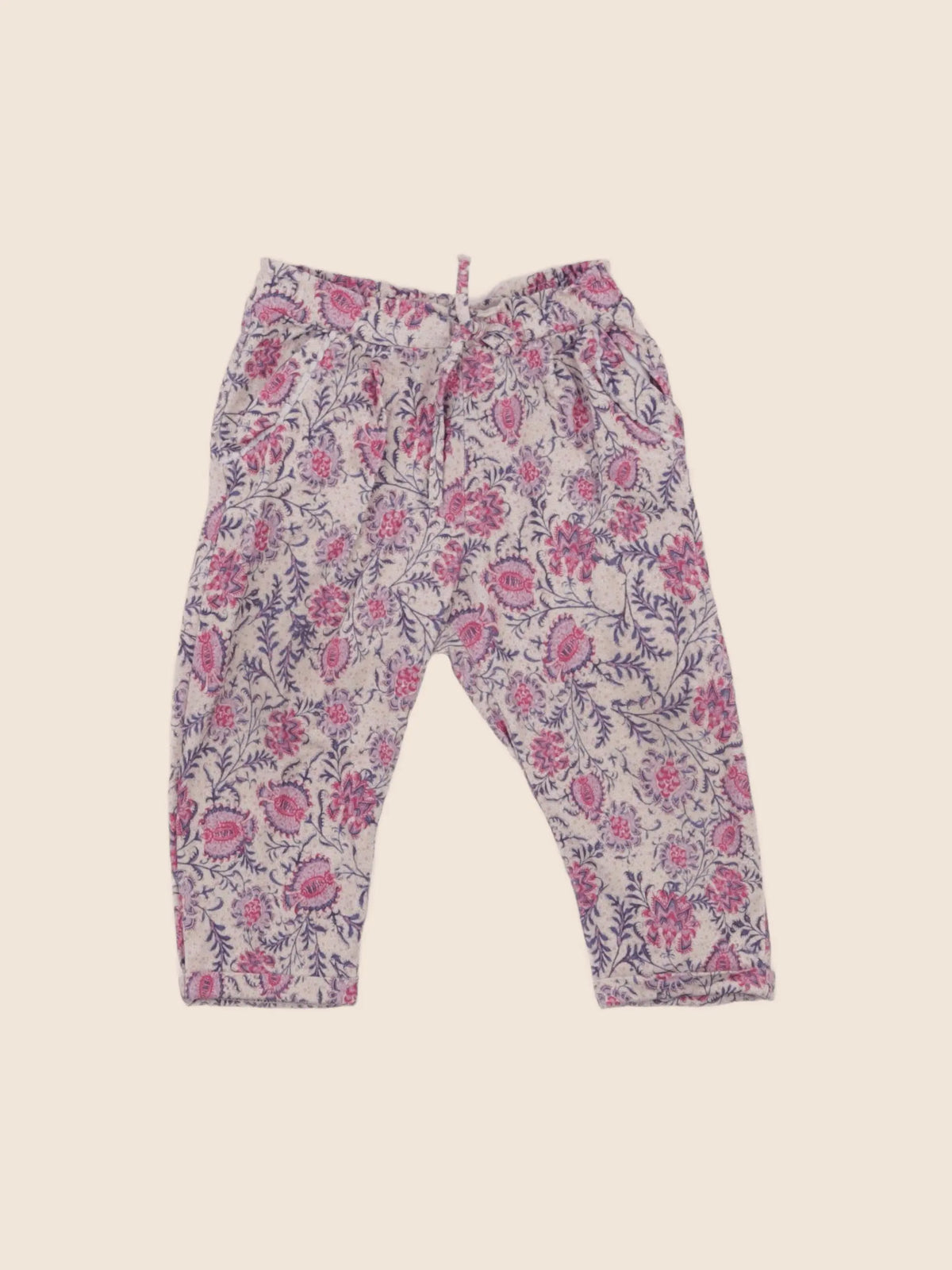 IKKS - legging rose, violet - 12 mois