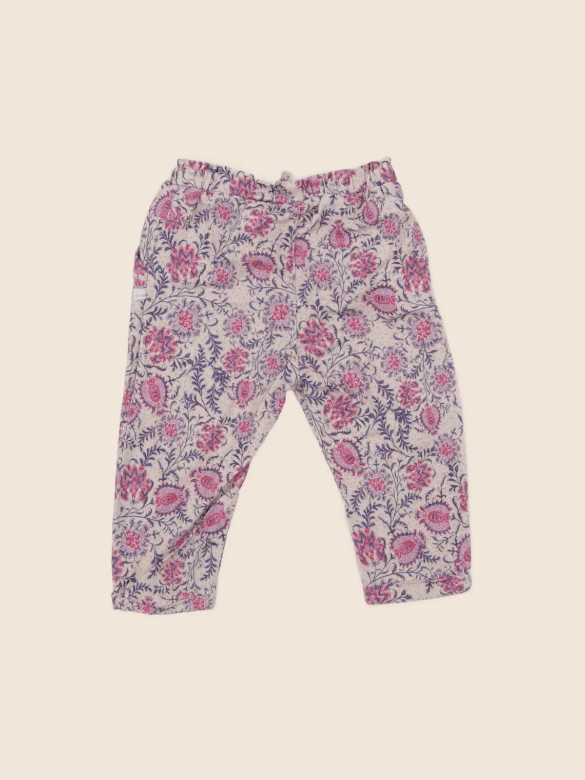 IKKS - legging rose, violet - 12 mois