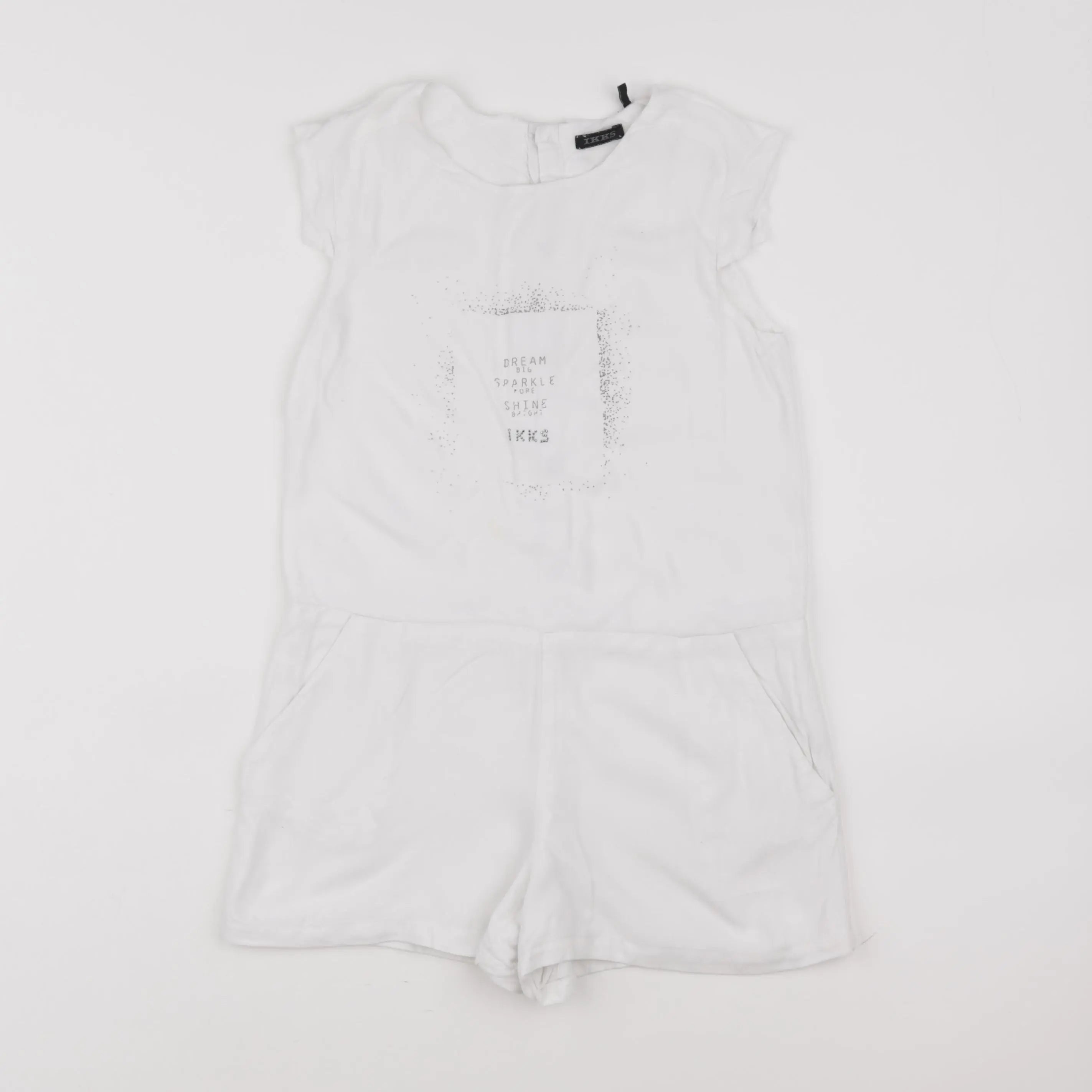 IKKS - combinaison blanc - 8 ans