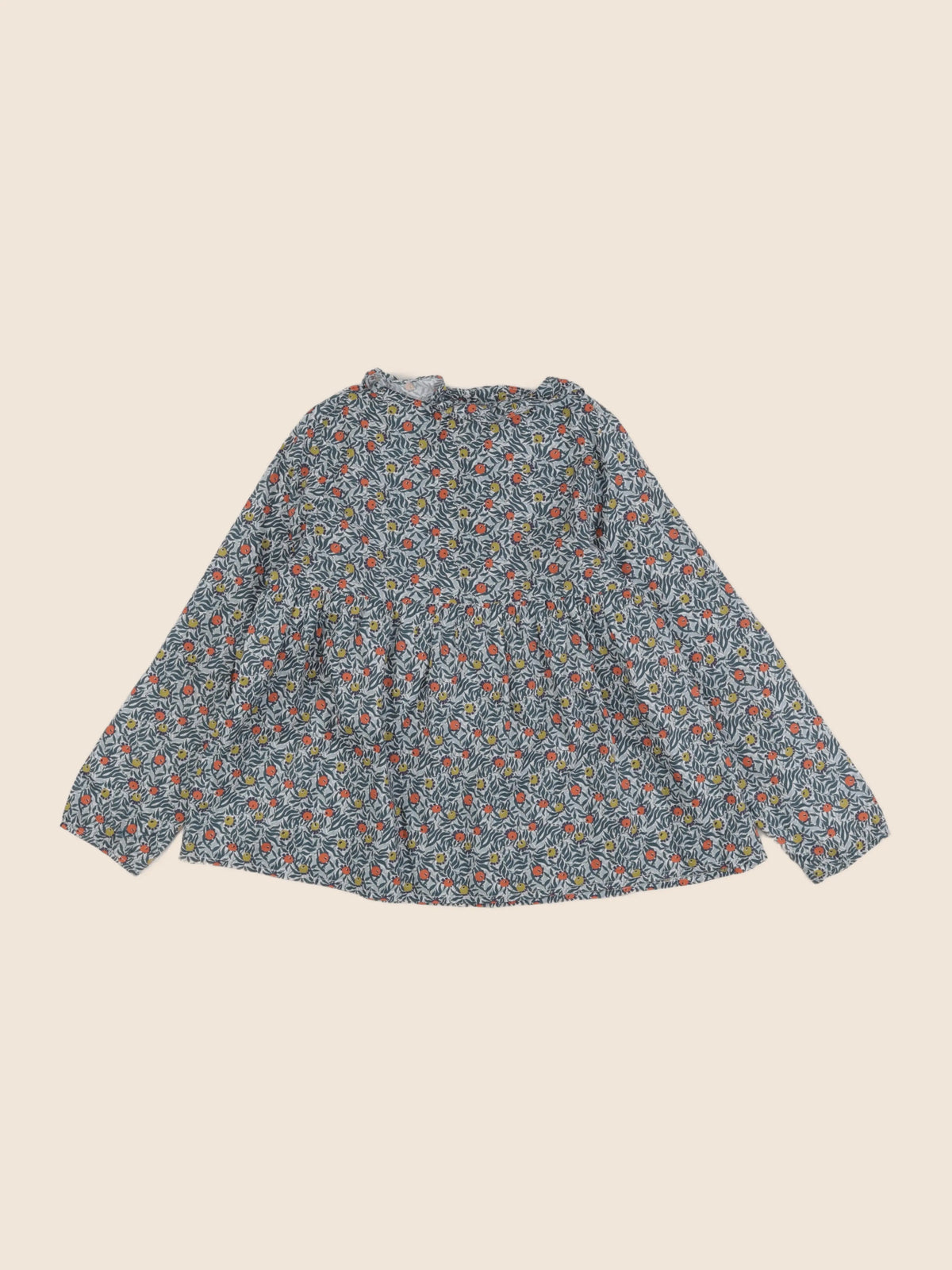 Bonton - blouse vert, orange - 12 ans