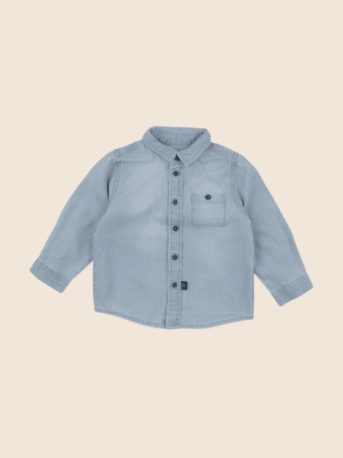 Vertbaudet - chemise bleu - 18 mois