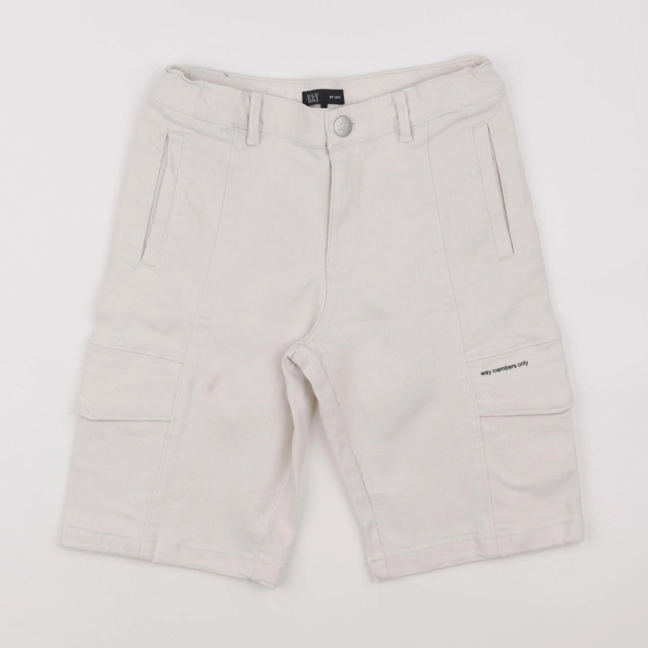 IKKS - short blanc - 12 ans