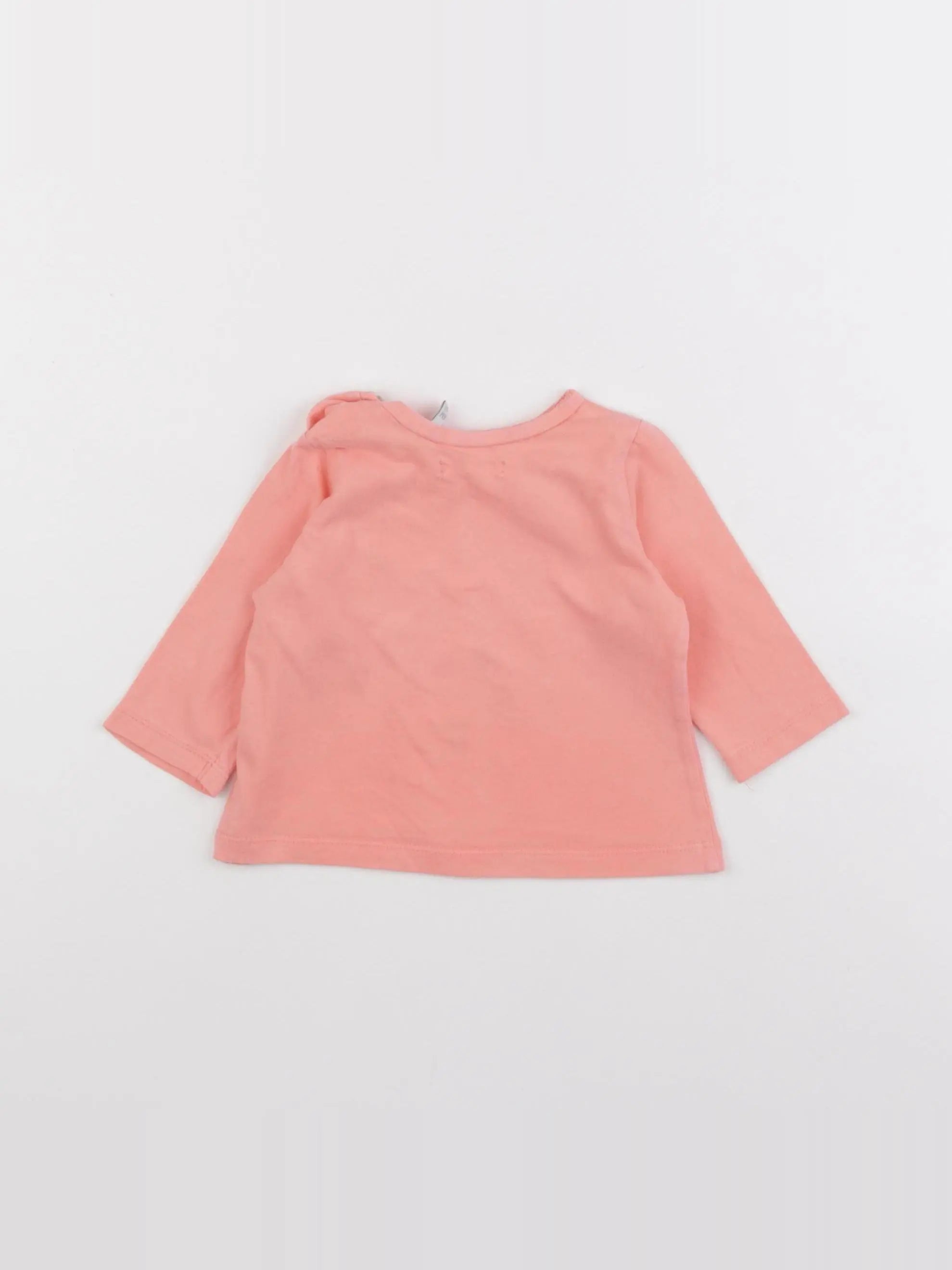 IKKS - tee-shirt rose - 6 mois