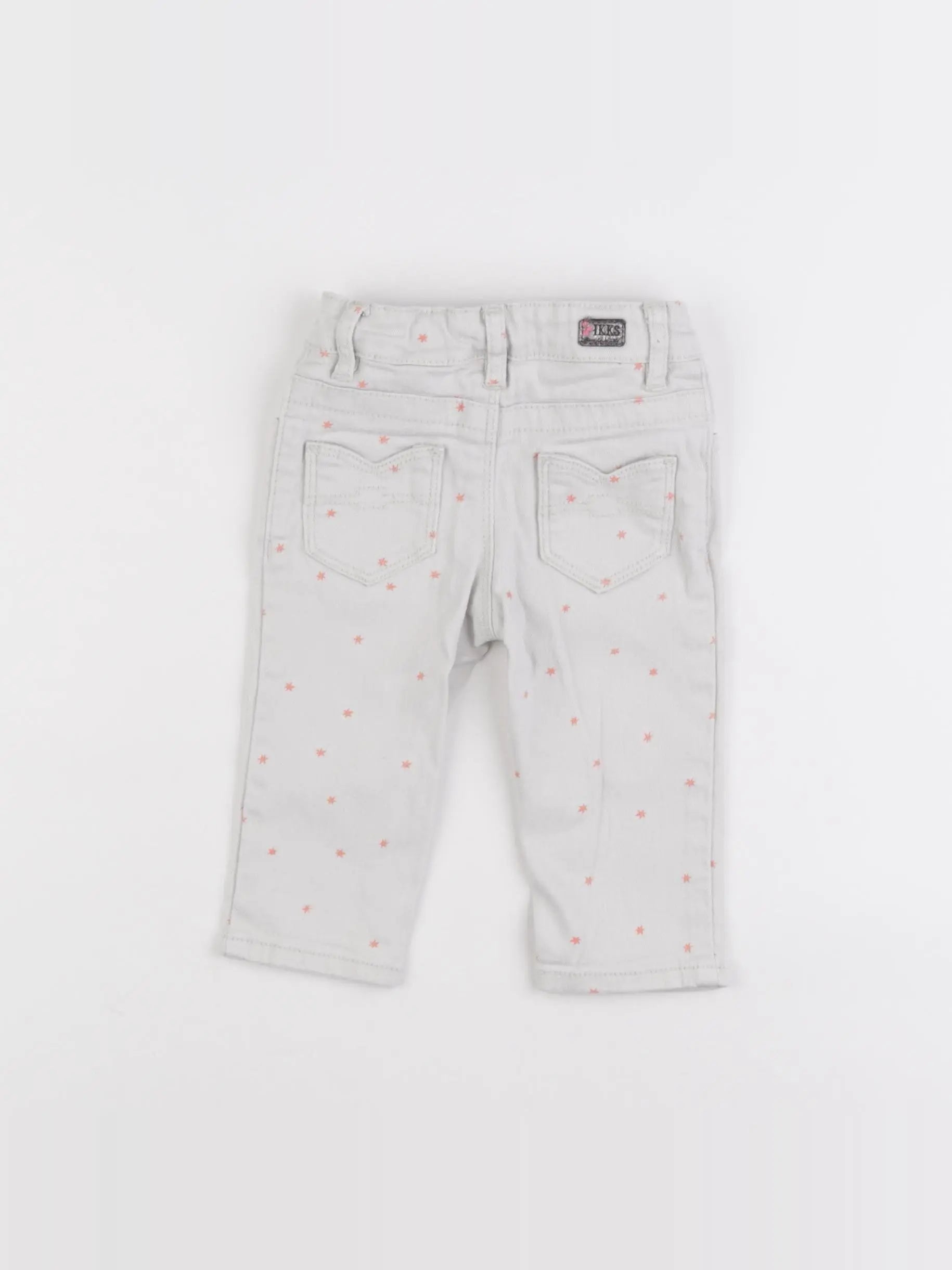 IKKS - jean beige - 6 mois