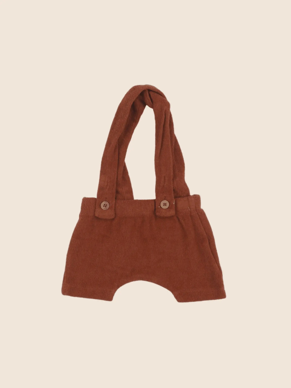 Lililotte - salopette marron - 6/9 mois