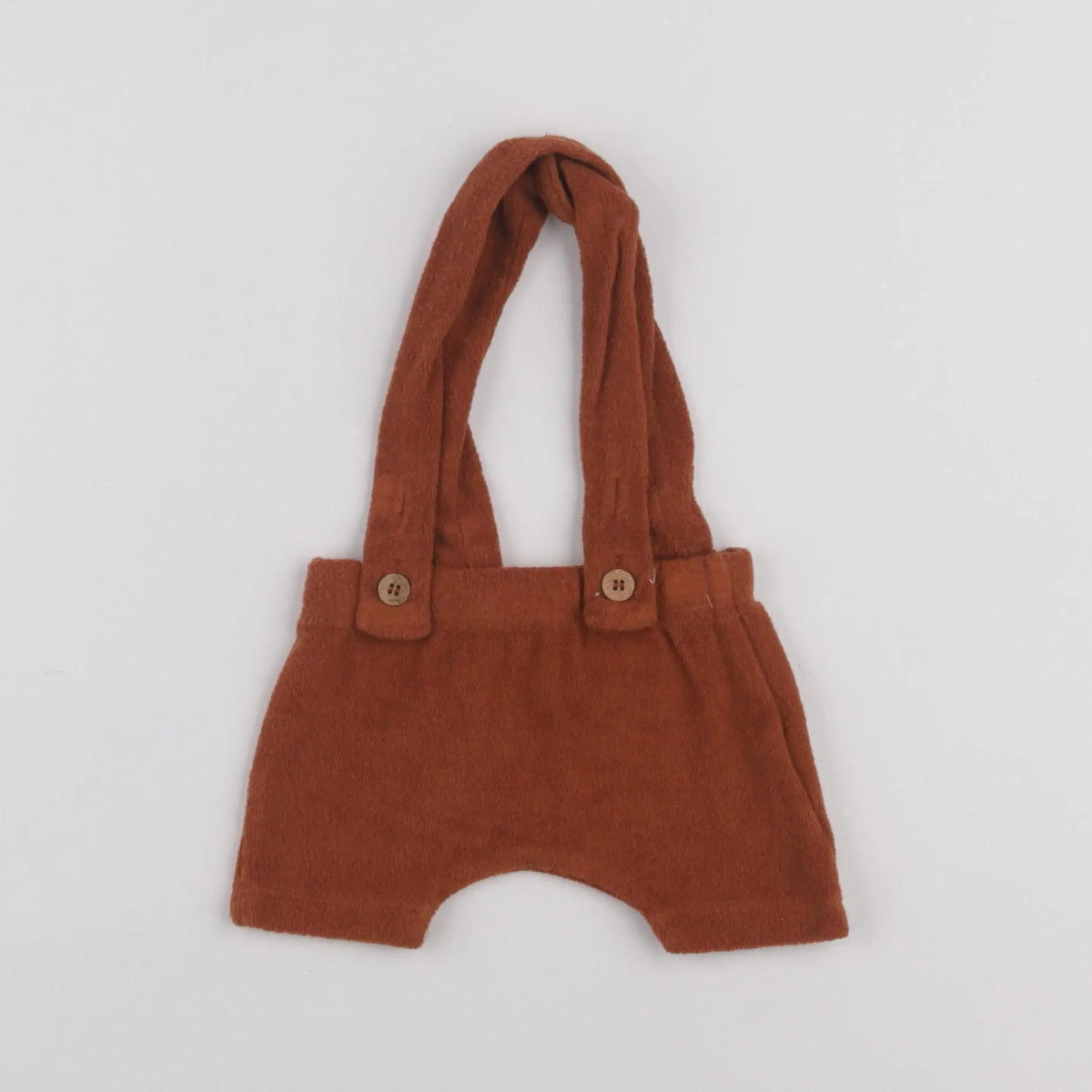 Lililotte - salopette marron - 6/9 mois