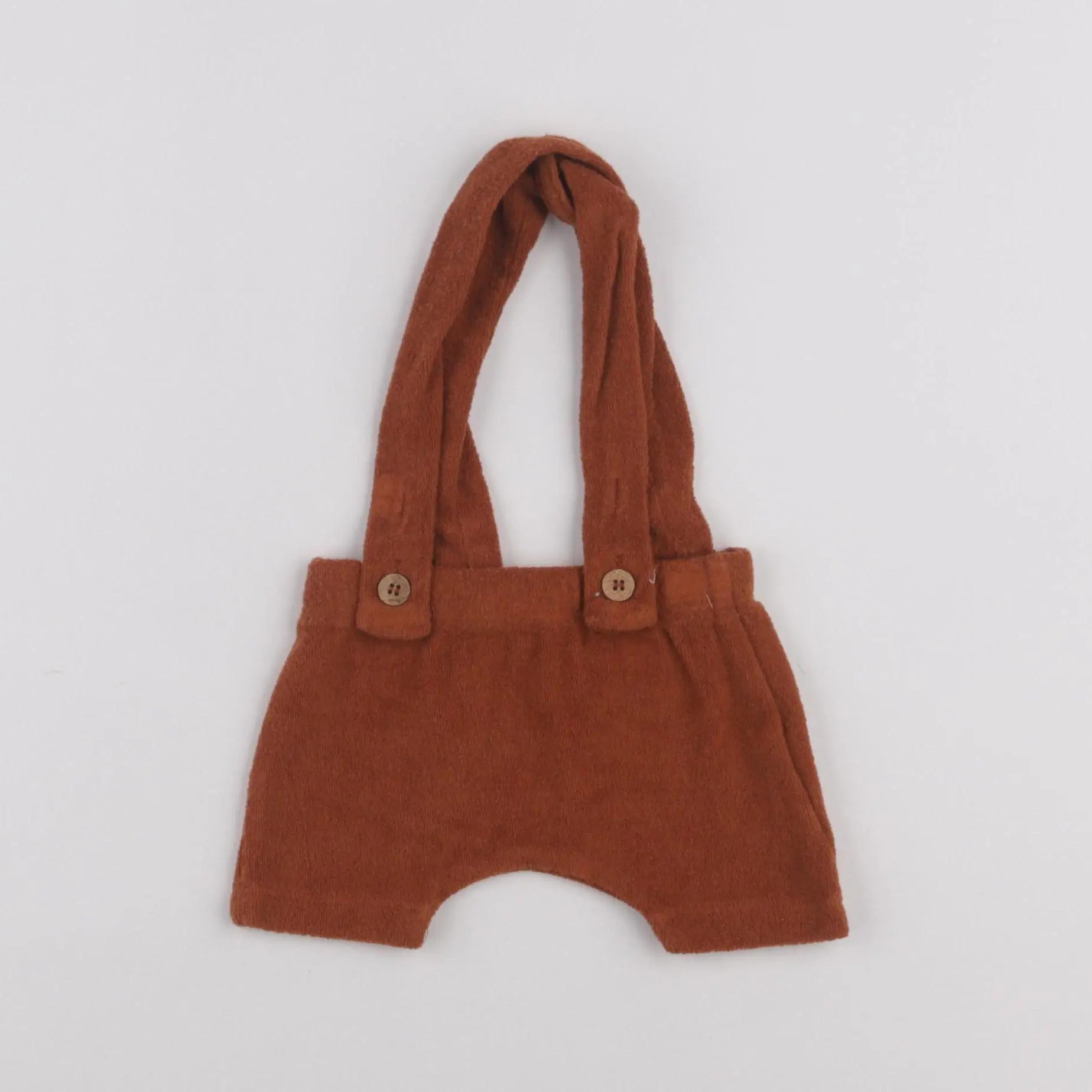 Lililotte - salopette marron - 6/9 mois