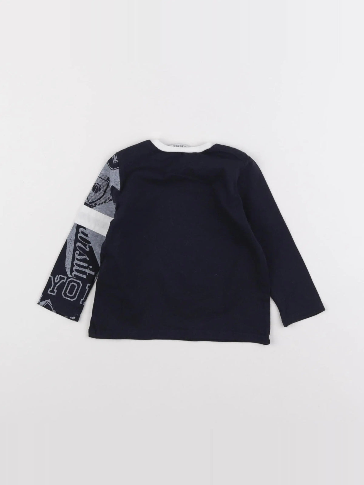 IKKS - tee-shirt bleu - 12 mois