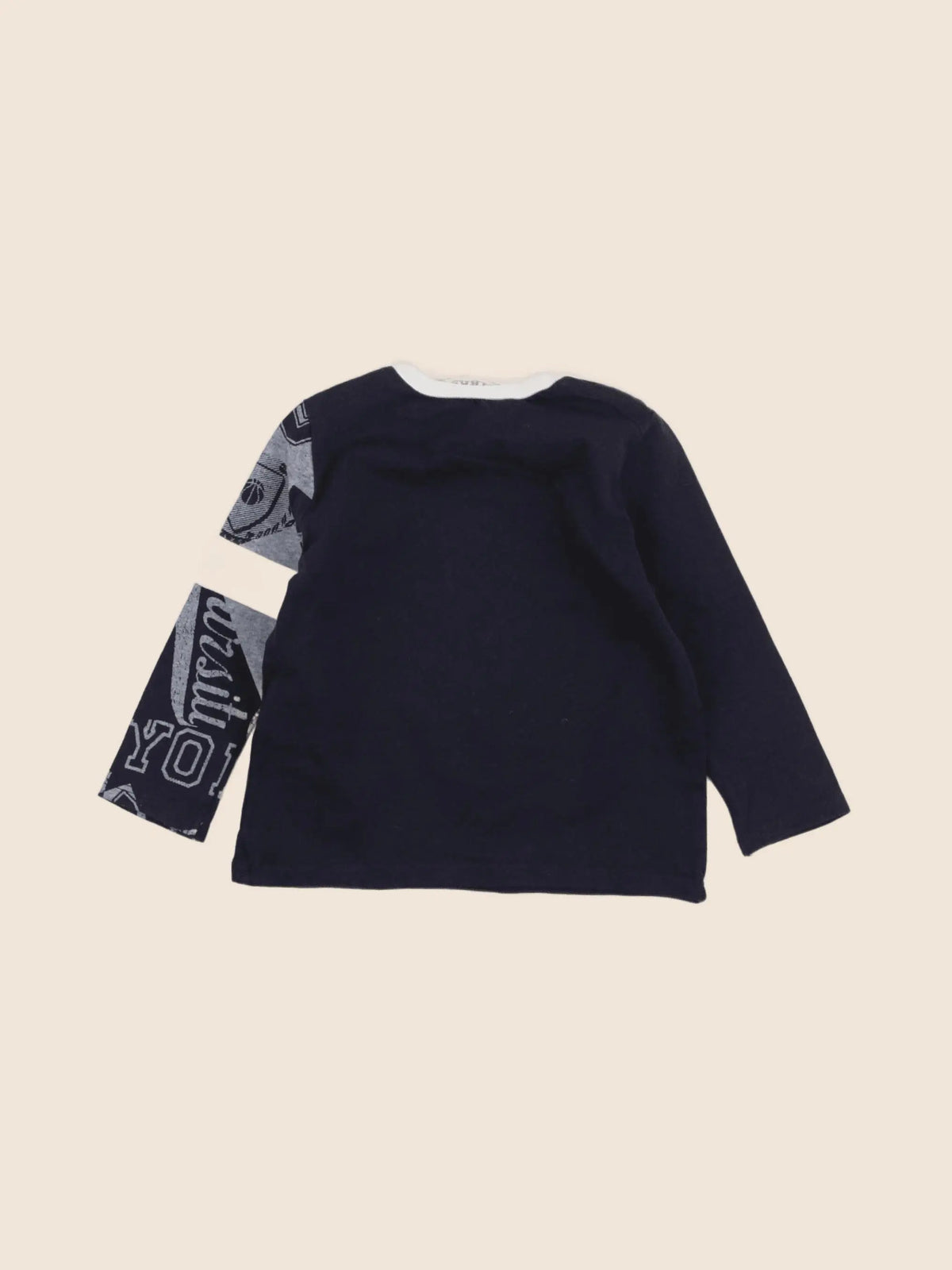 IKKS - tee-shirt bleu - 12 mois