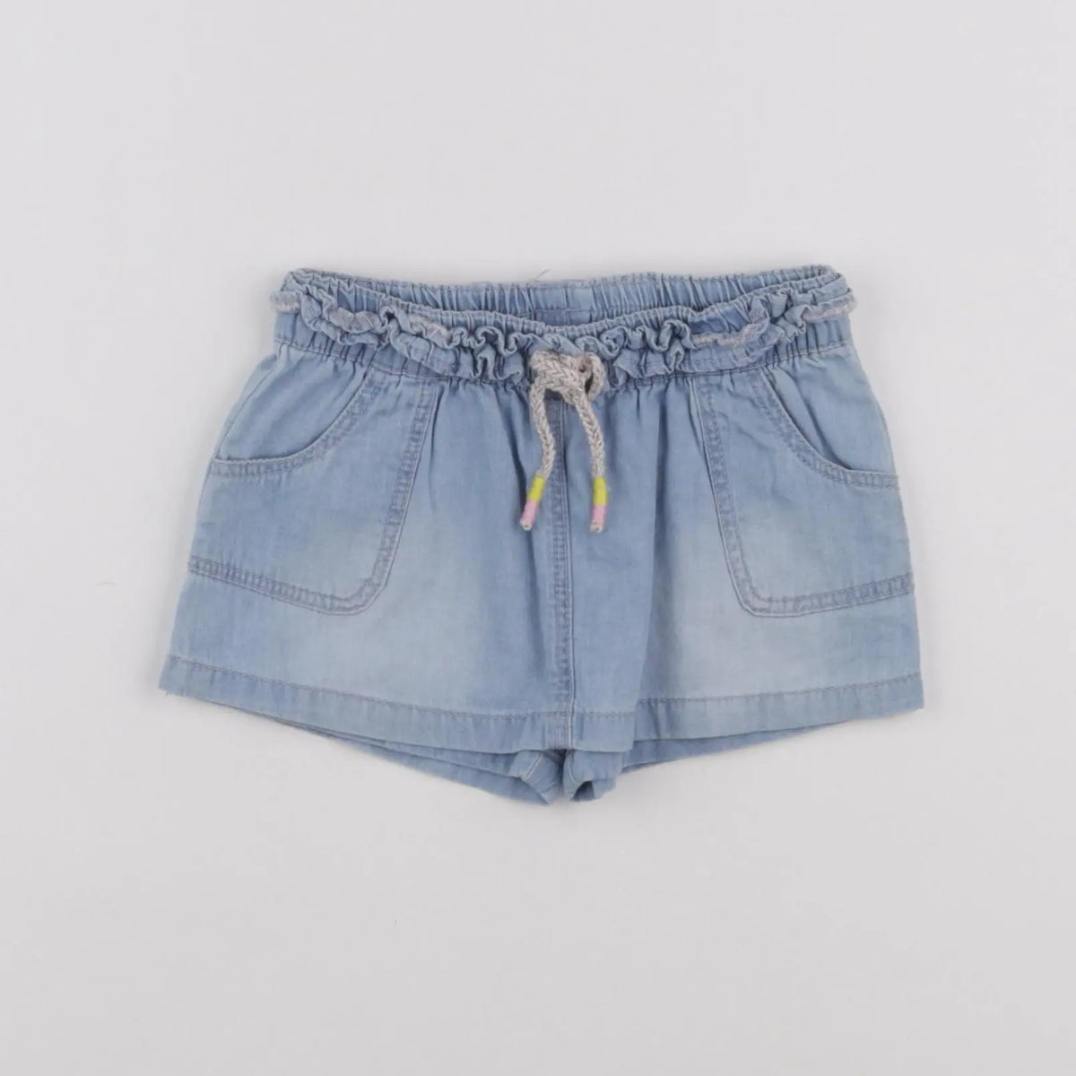 Vertbaudet - short bleu - 12 mois