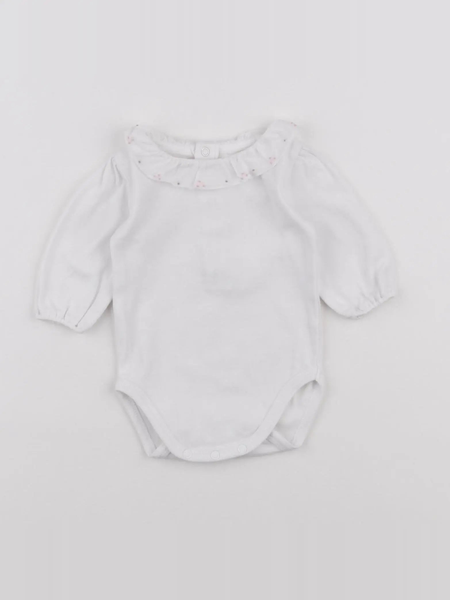 Boutchou - body à col blanc - 1 mois