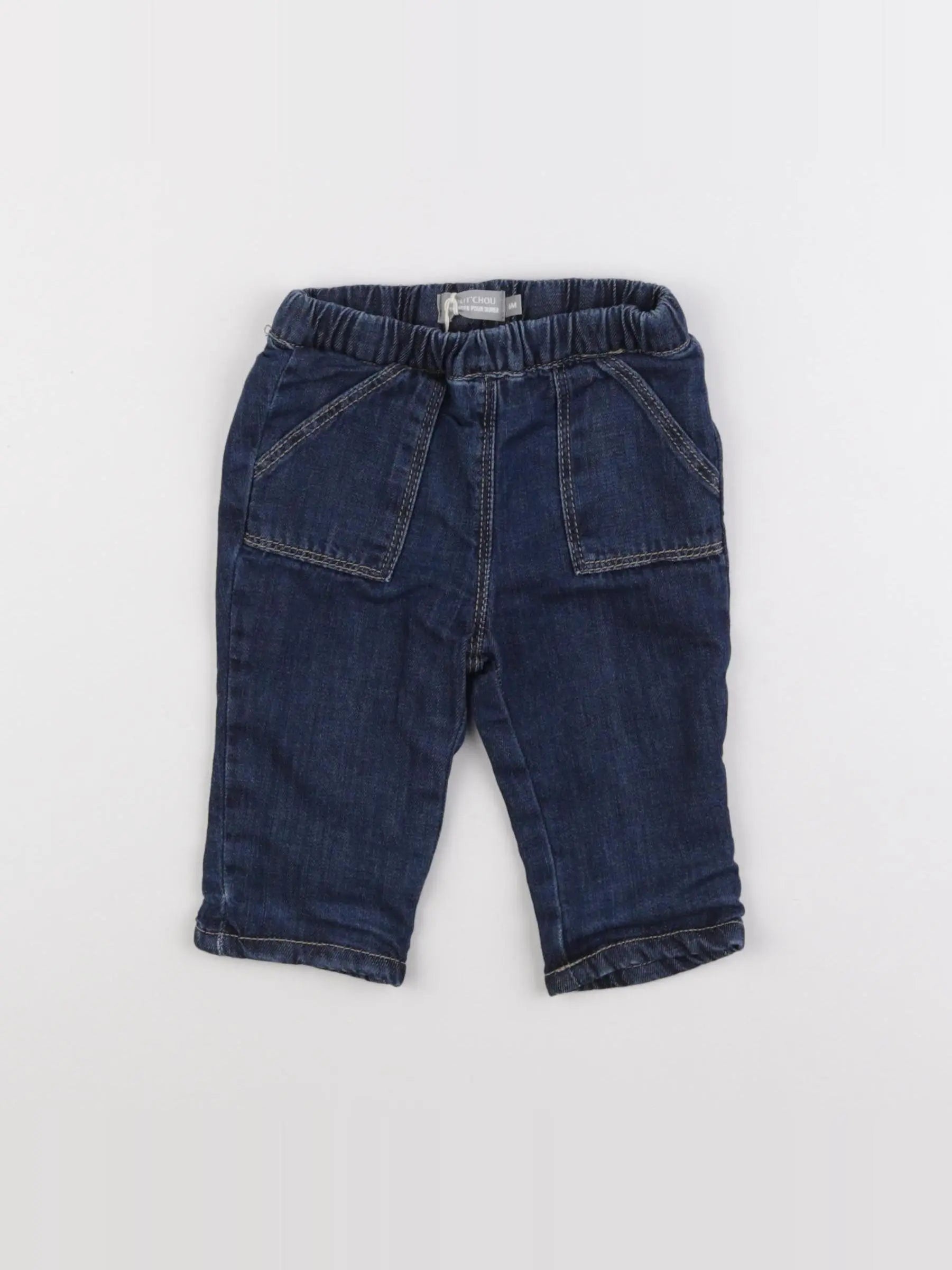 Boutchou - jean bleu - 6 mois