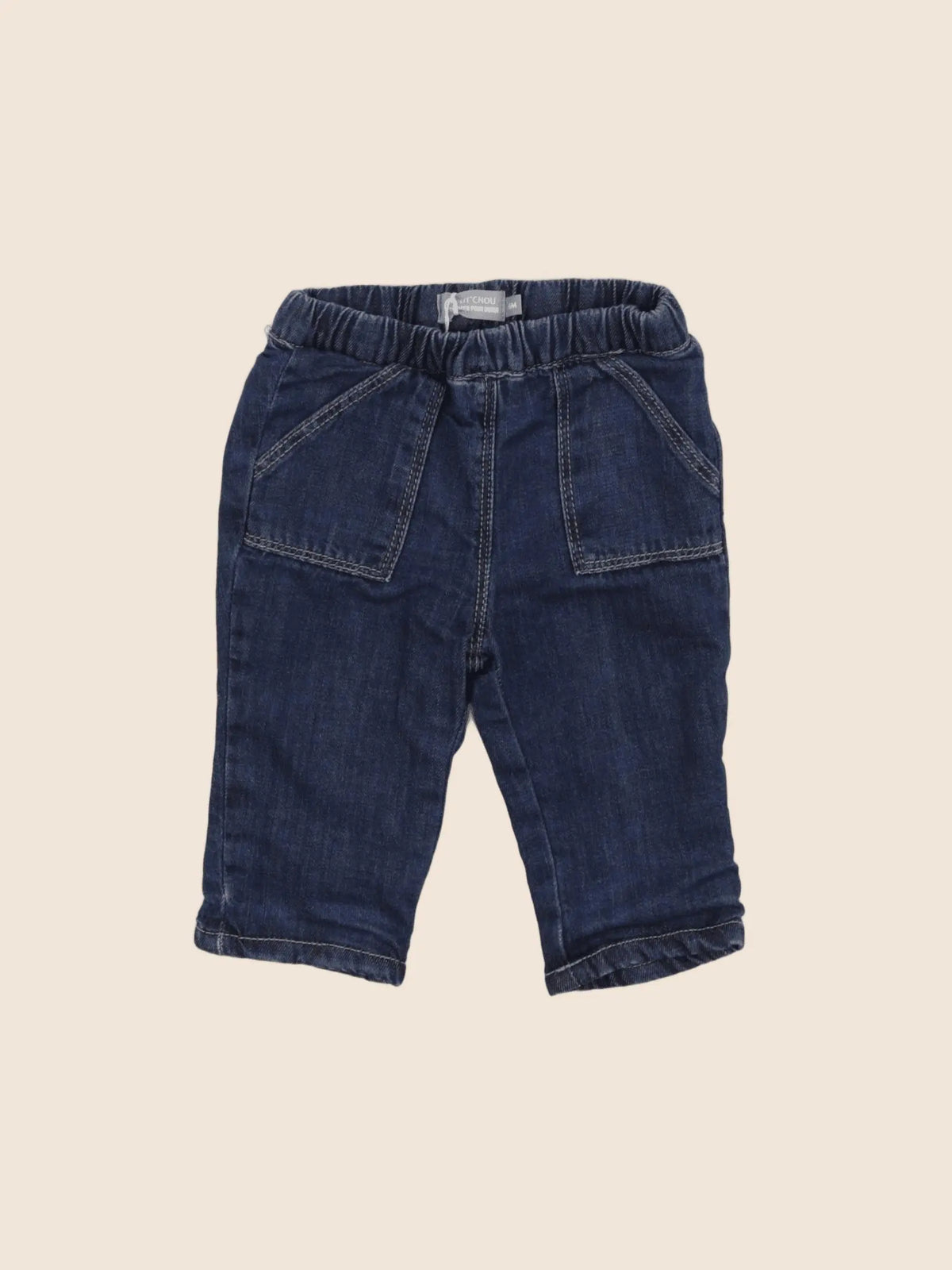 Boutchou - jean bleu - 6 mois