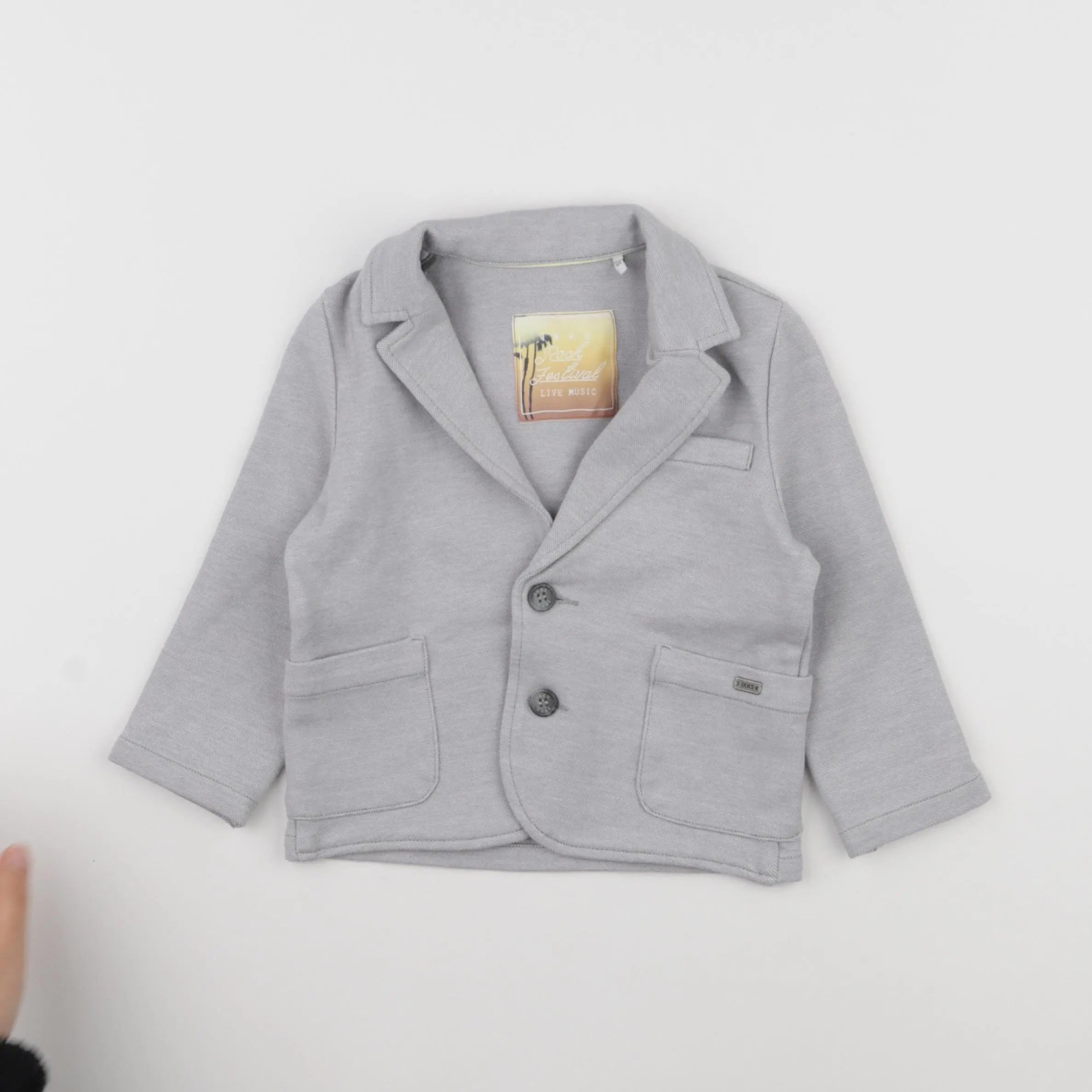 IKKS - veste gris - 2 ans