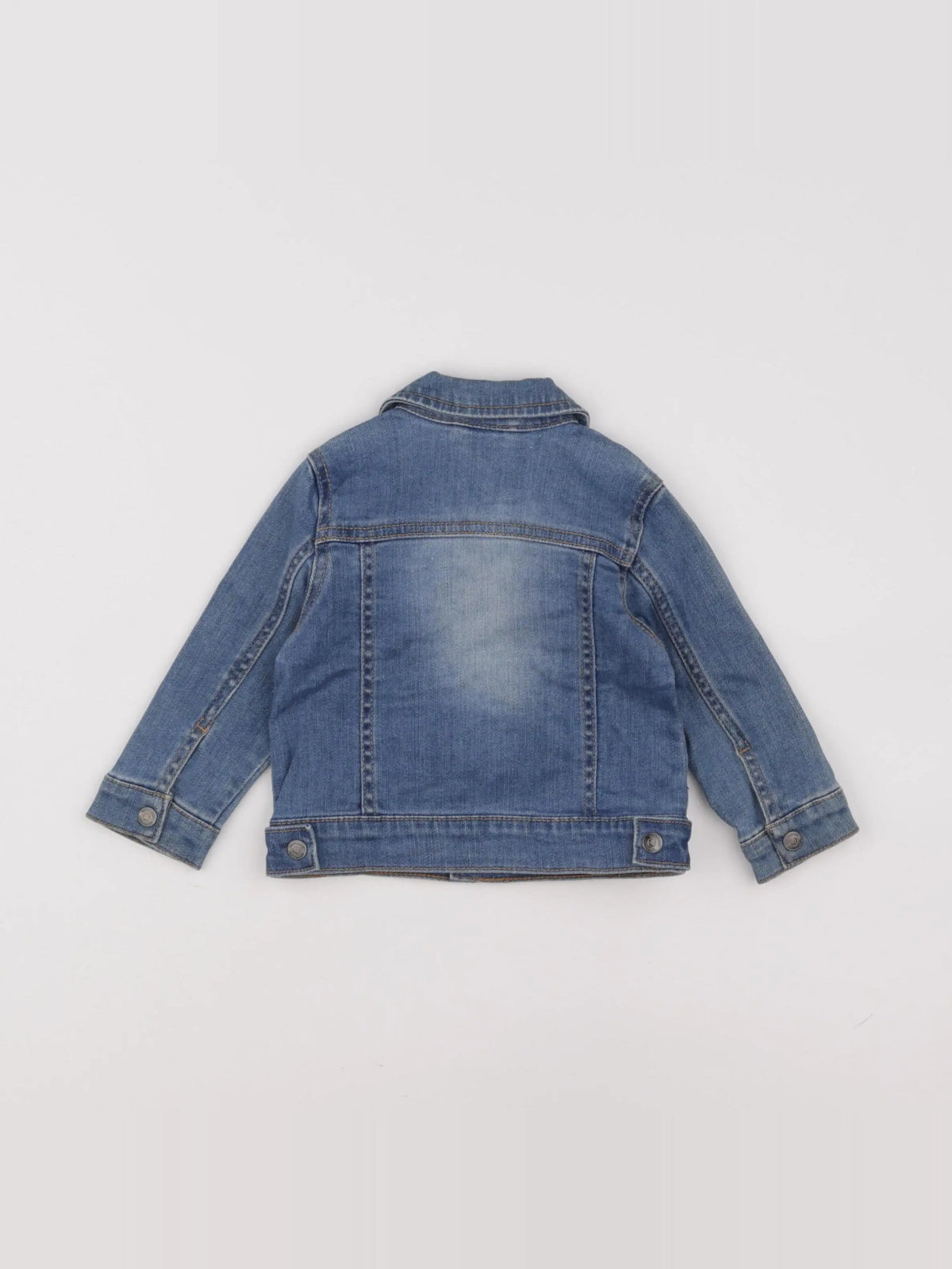 Vertbaudet - veste bleu - 12 mois